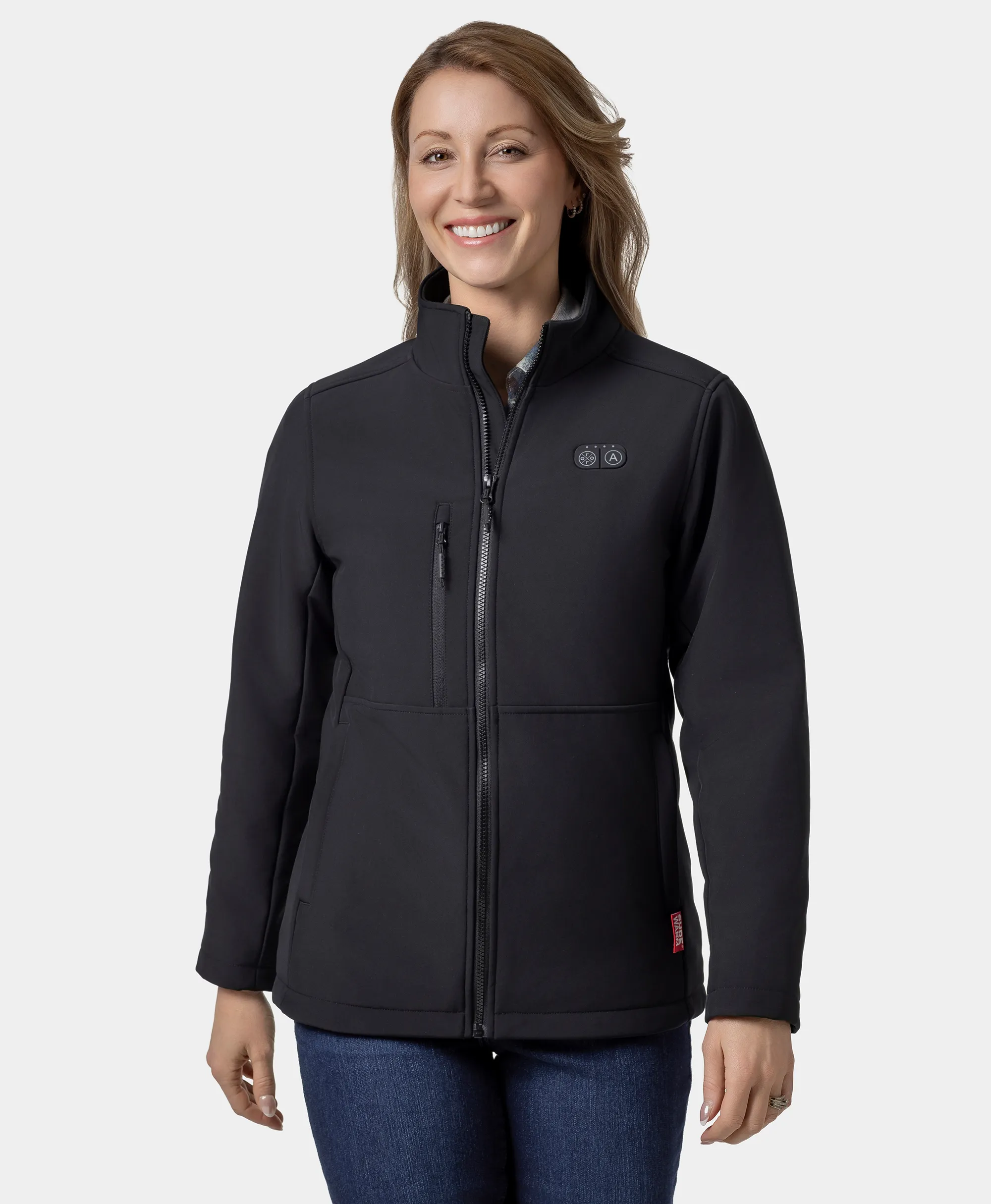Maverick SureWarm® Women's 6-Zone Dual-Control Heated Softshell Jacket - XNAUWBI