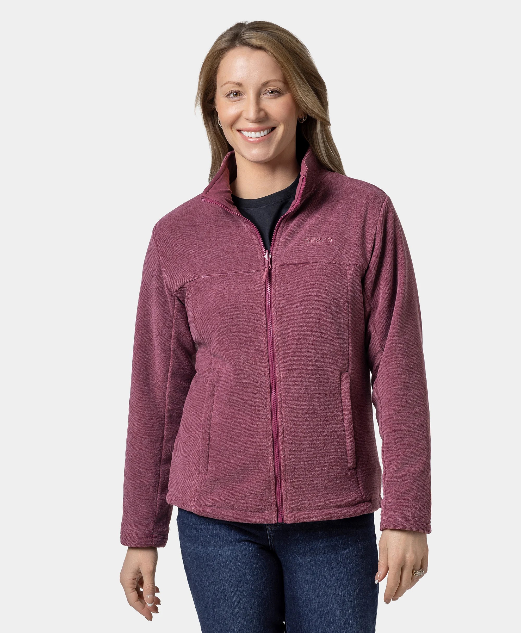 River Ridge Women's Heated Fleece Liner Jacket - XNAUWBI