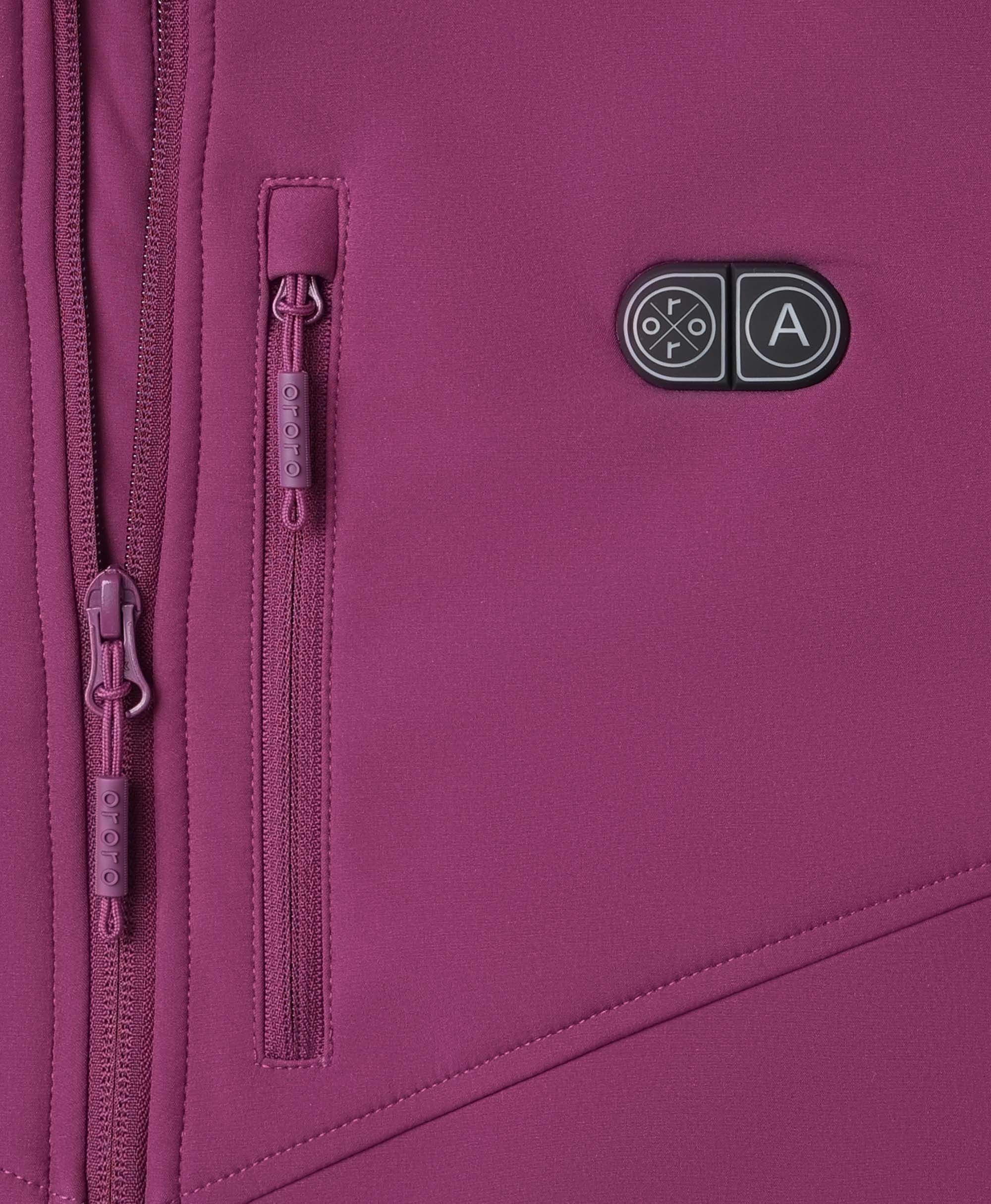 Women's Heated Dual Control Jacket with 5 Heating Zones (Pocket Heating) - XNAUWBI