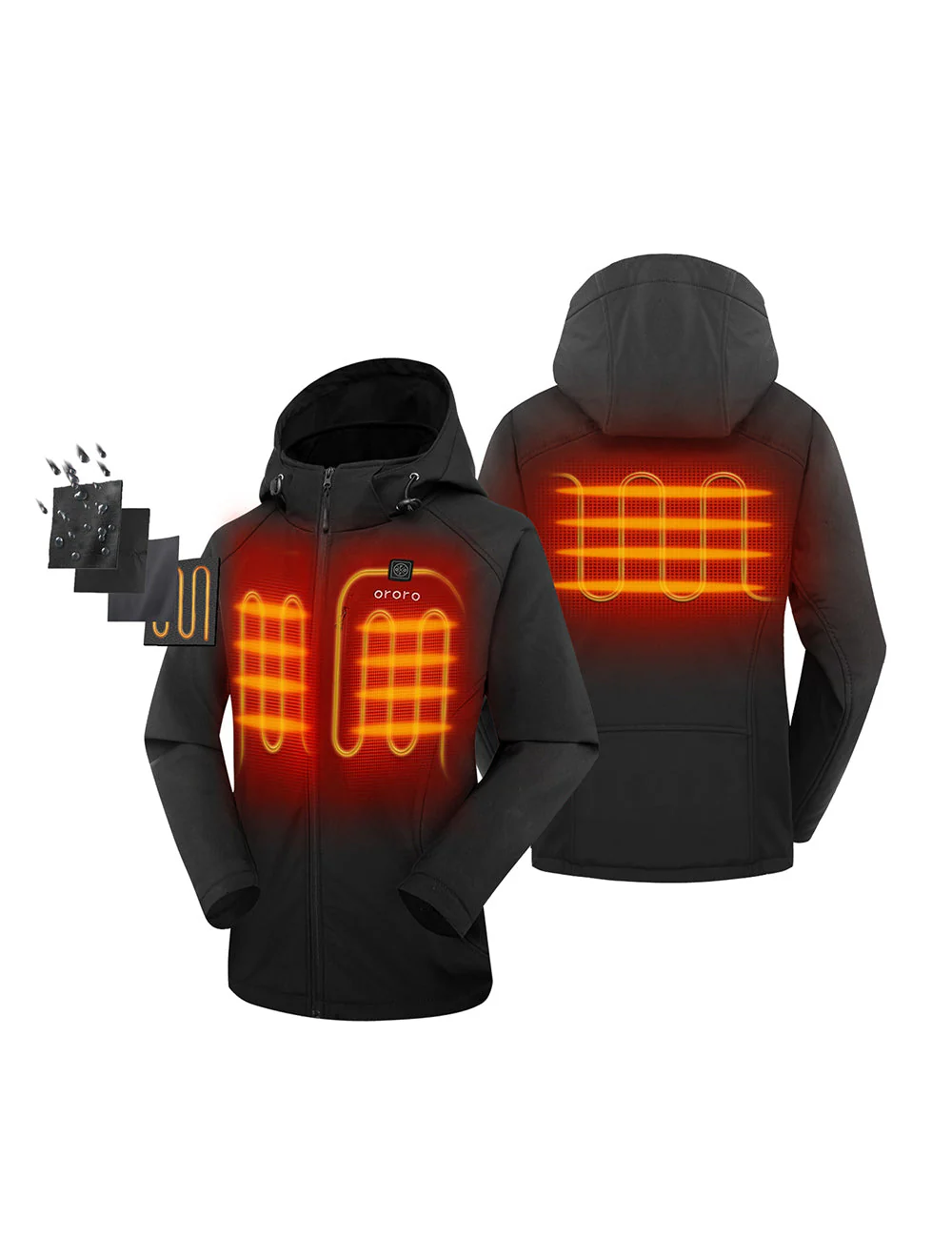 Bundle Deal - Women's Classic Heated Jacket & Extra Mini 5K Battery - XNAUWBI