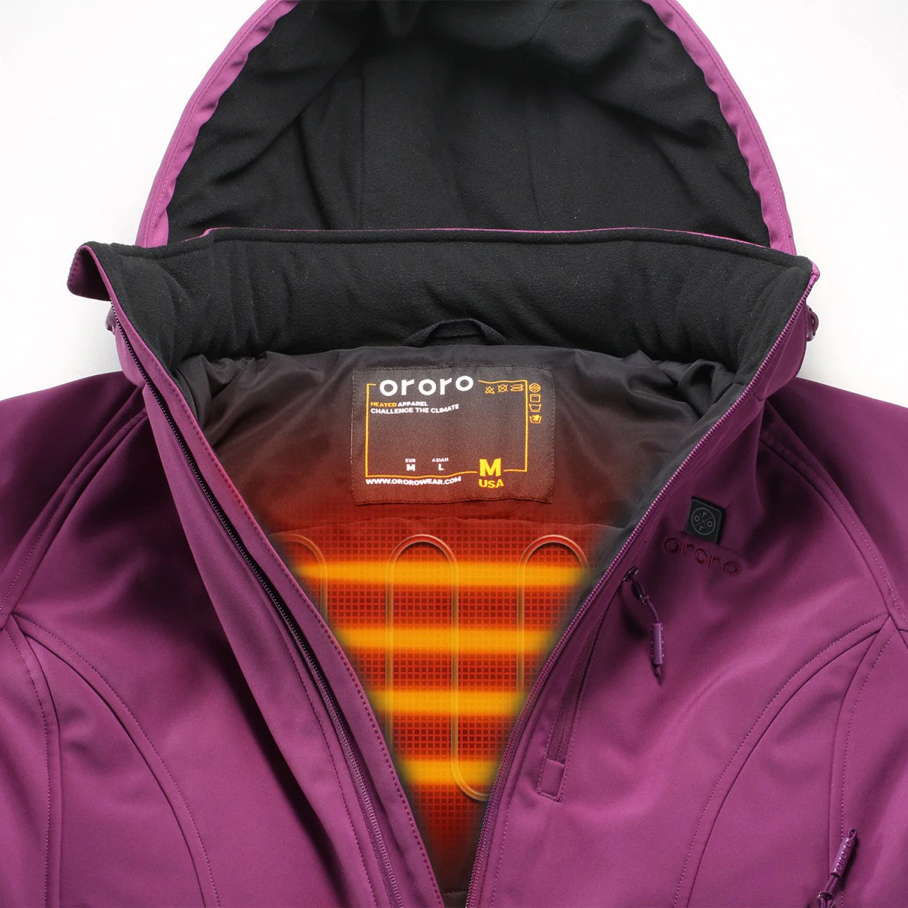 Women's Classic Heated Jacket - XNAUWBI