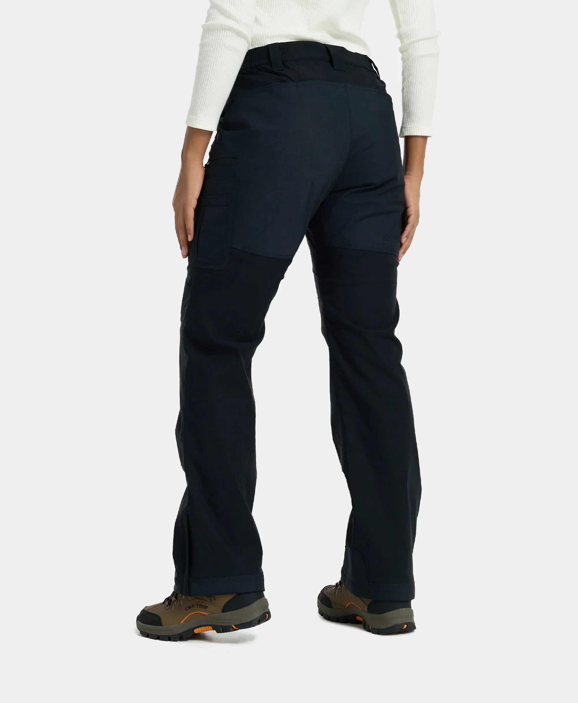 Bristol Lite Women's Heated Utility Fleece Lined Pants - XNAUWBI