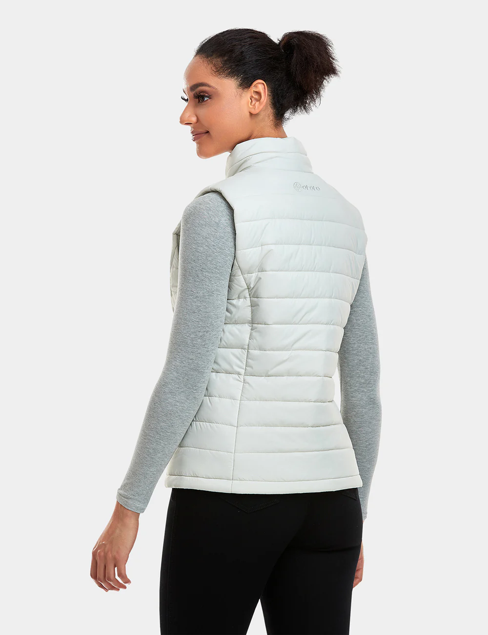 Women's Classic Heated Vest - Off-White - XNAUWBI