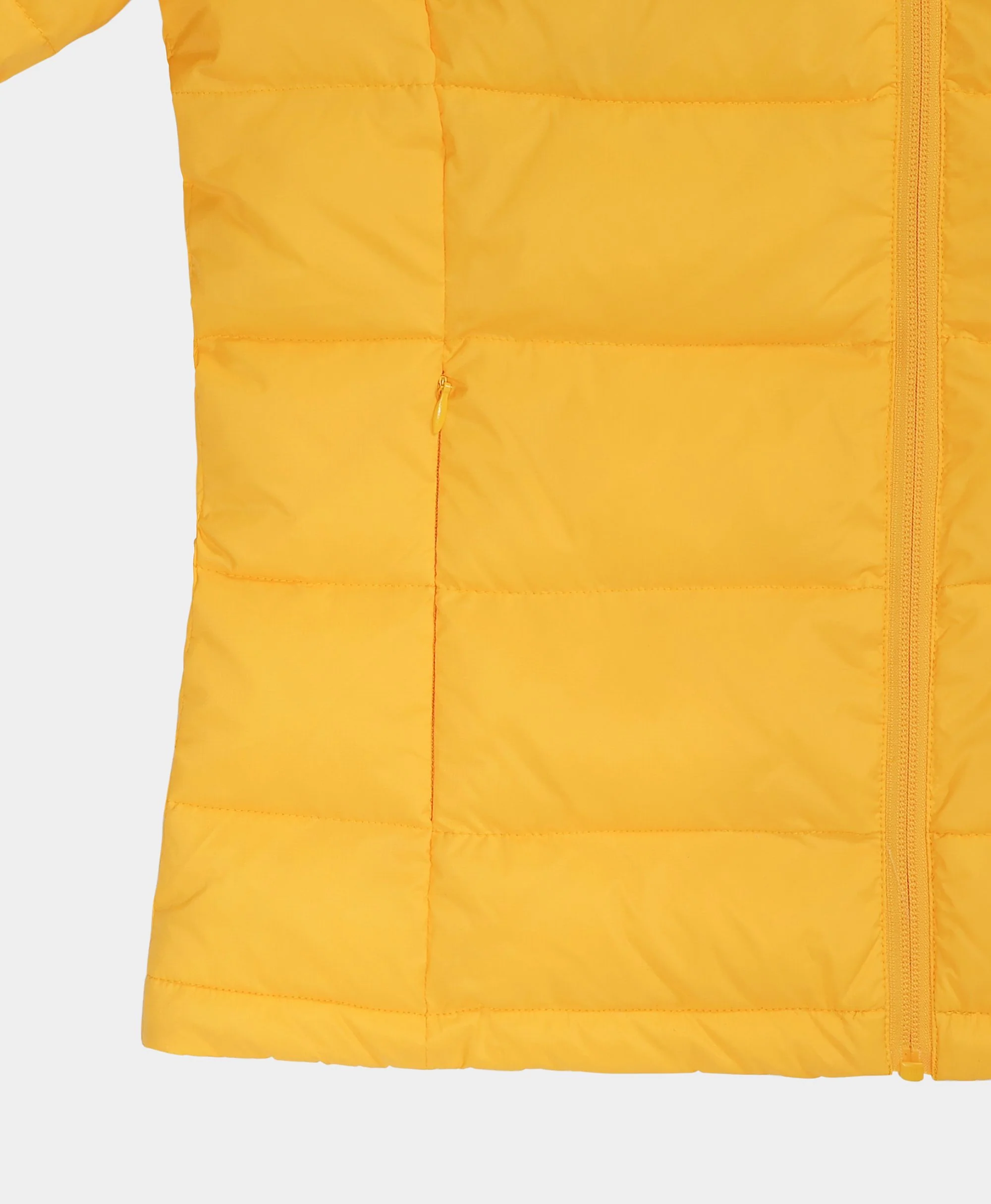 Women's Heated Puffer Jacket - Black/Yellow - XNAUWBI