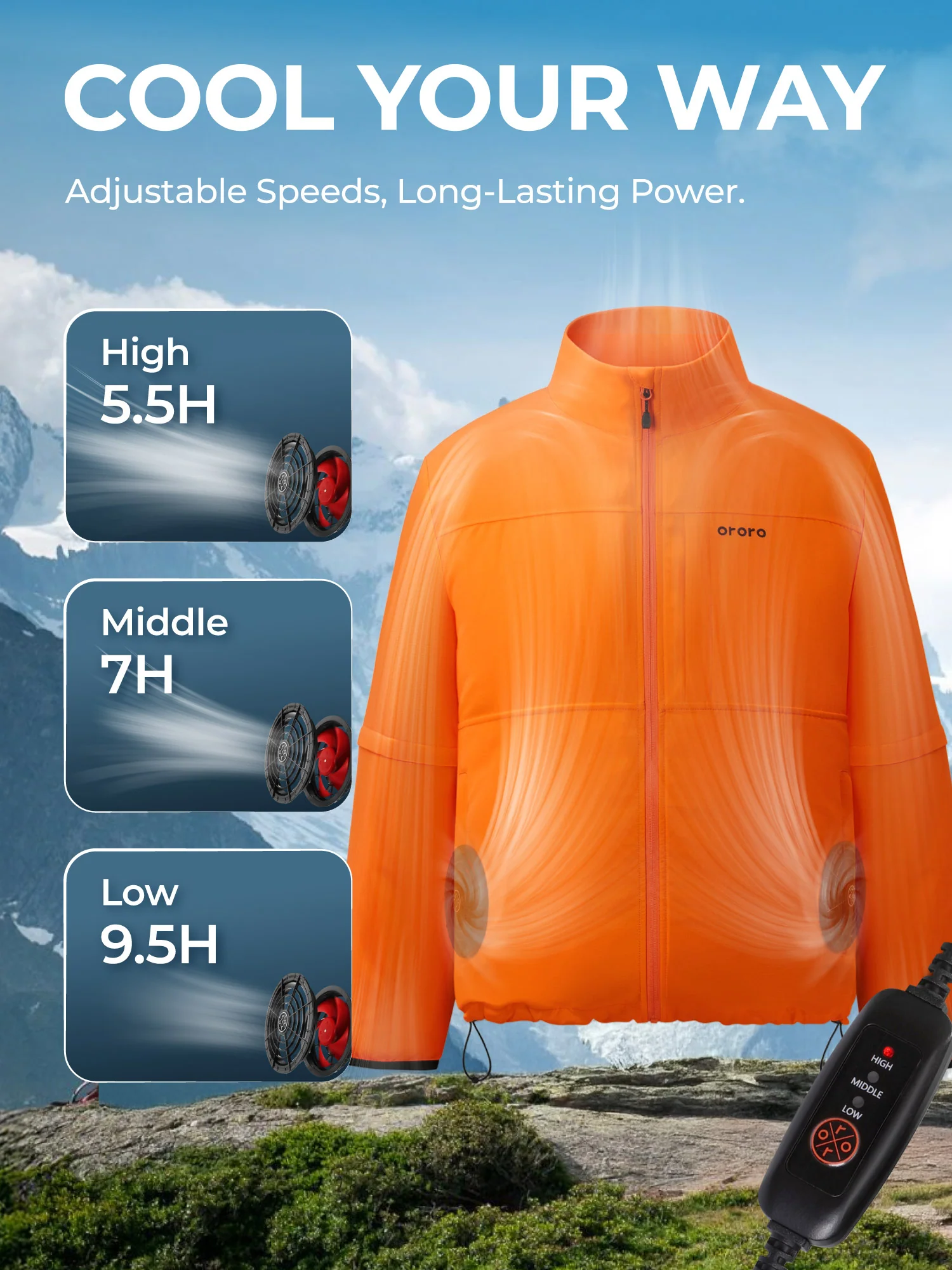 ZenFlow Power Cooling Jacket - XNAUWBI