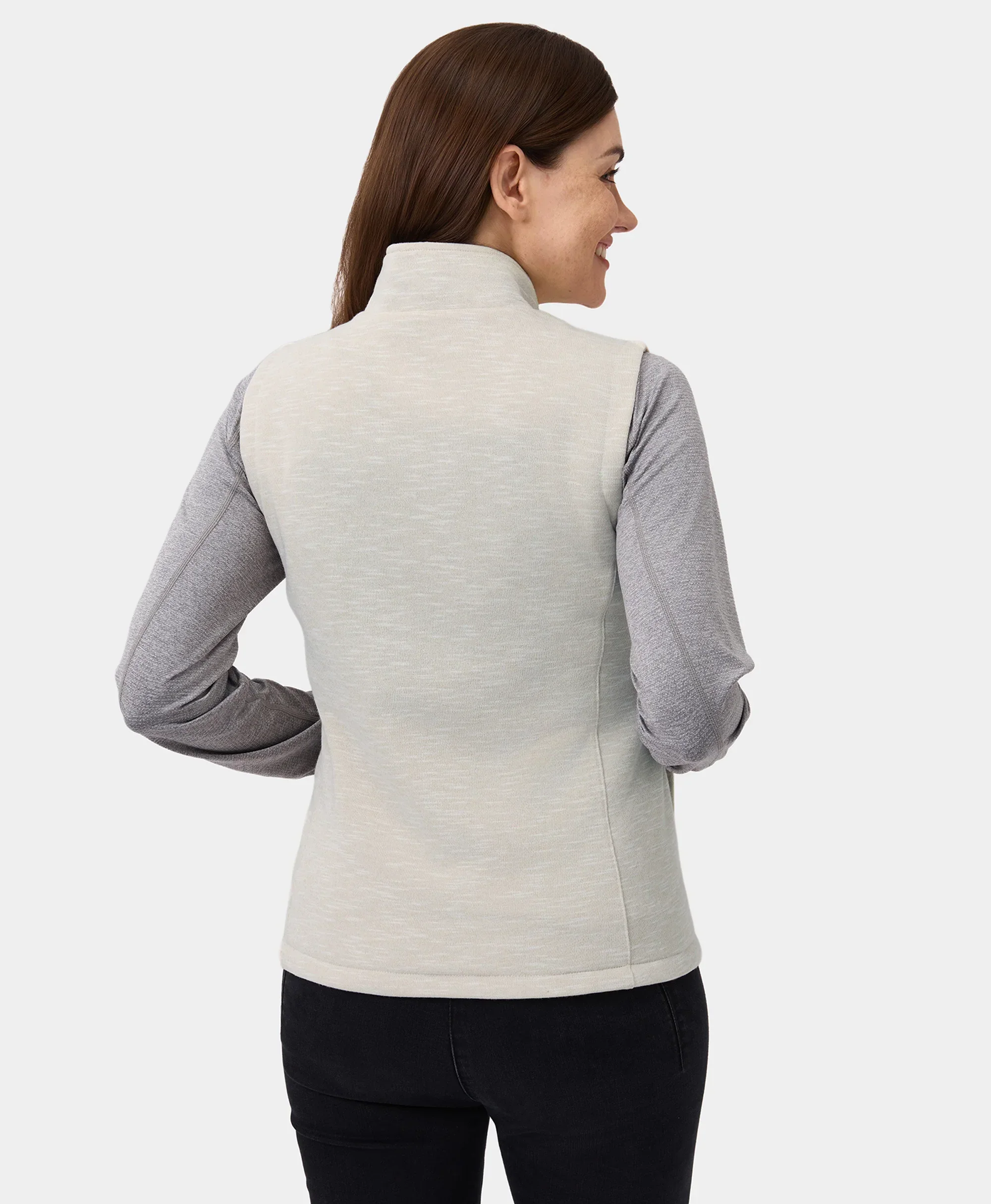 Women's Heated Fleece Vest (2025) - XNAUWBI