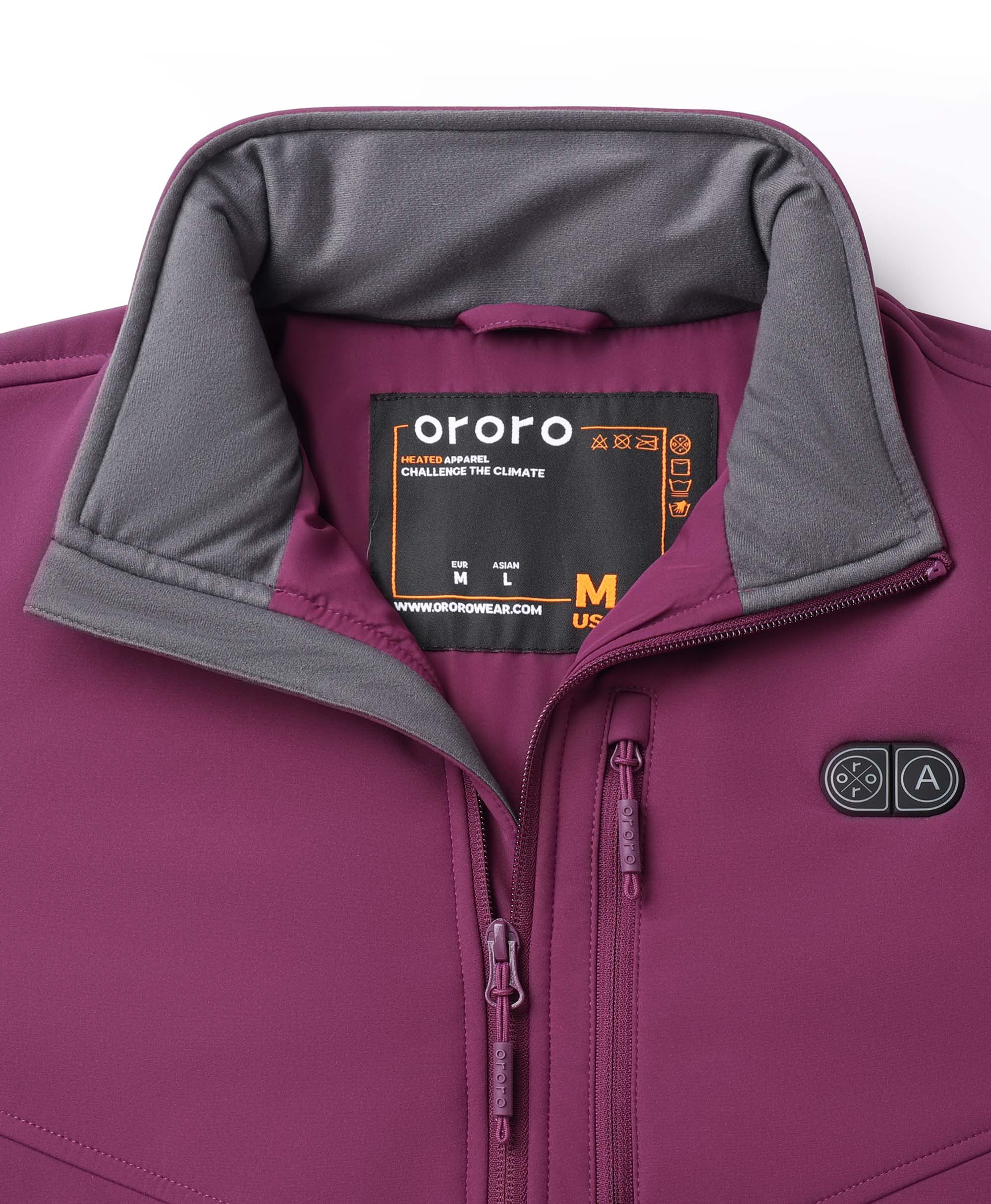 Women's Heated Dual Control Jacket with 5 Heating Zones (Pocket Heating) - XNAUWBI