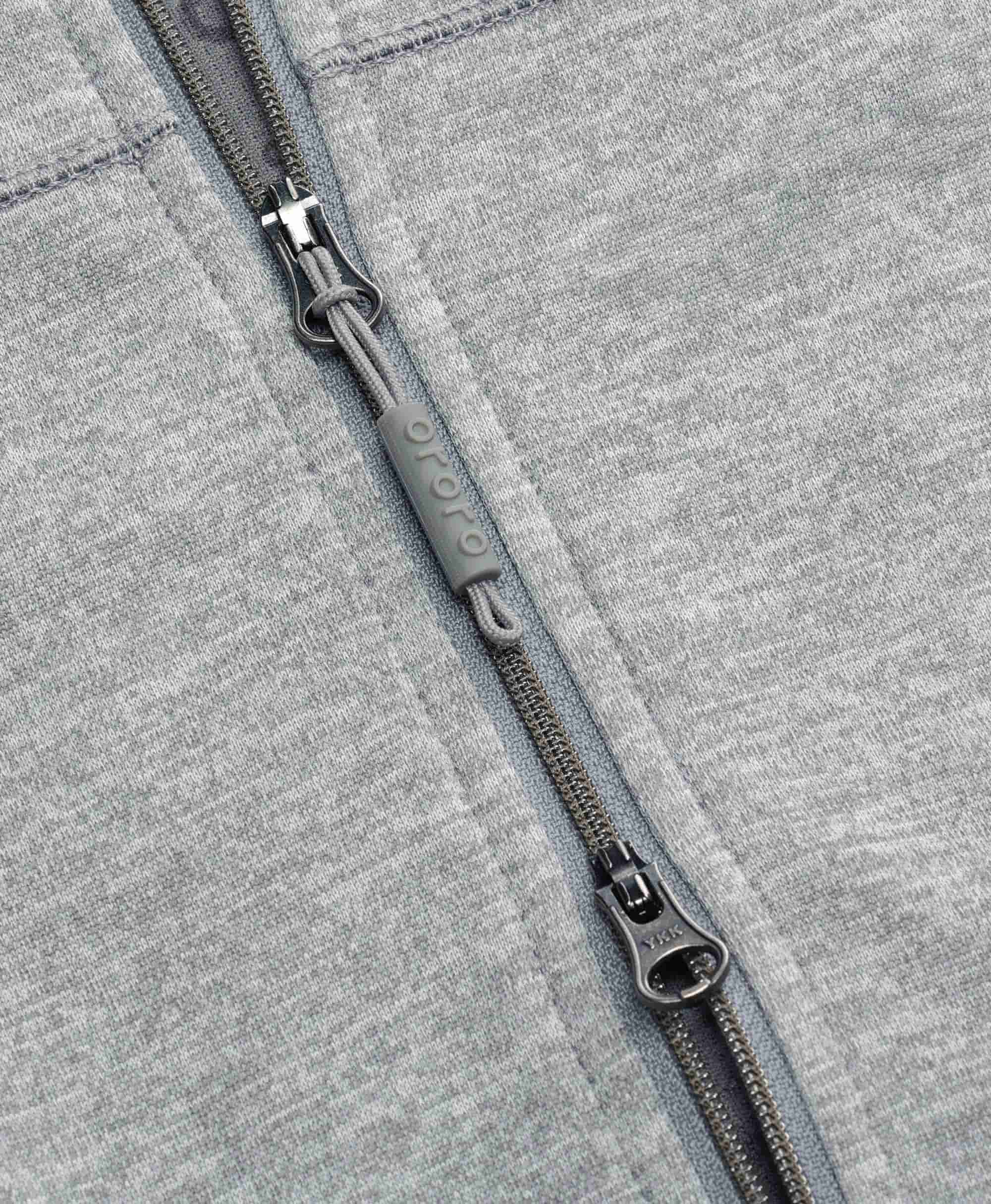 Suzanne Women's Heated Soft Armor Vest - Flecking Gray - XNAUWBI