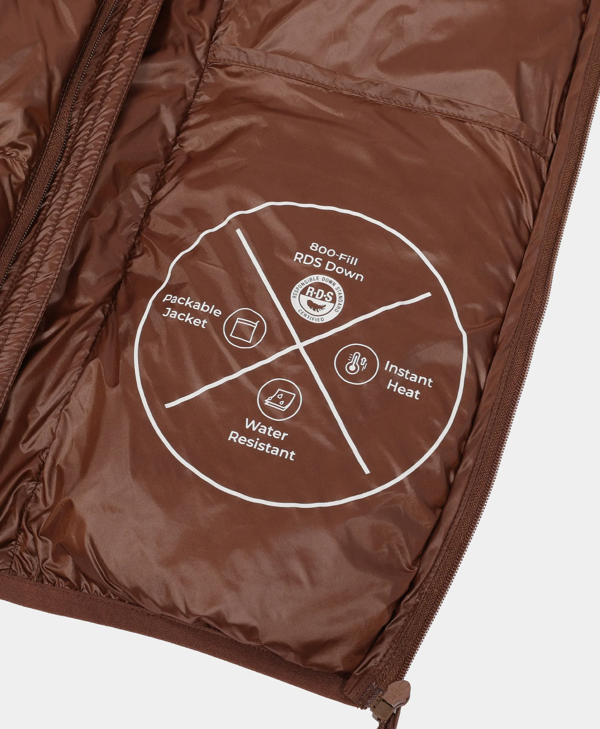 Aero Women's 4-Zone Packable Heated Down Jacket - XNAUWBI