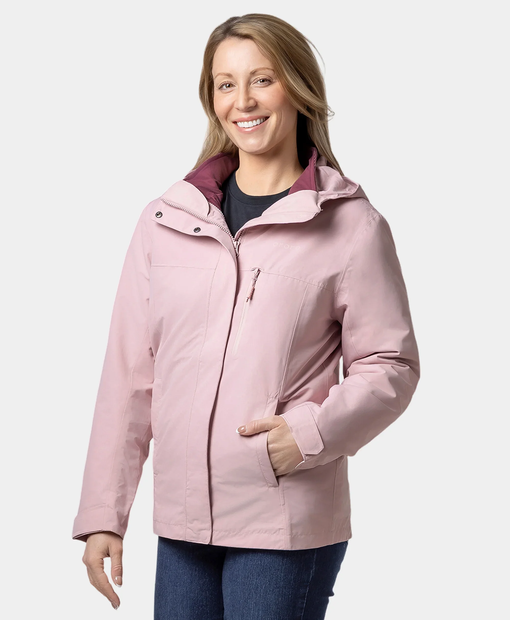 River Ridge Women's Waterproof Shell Jacket - XNAUWBI