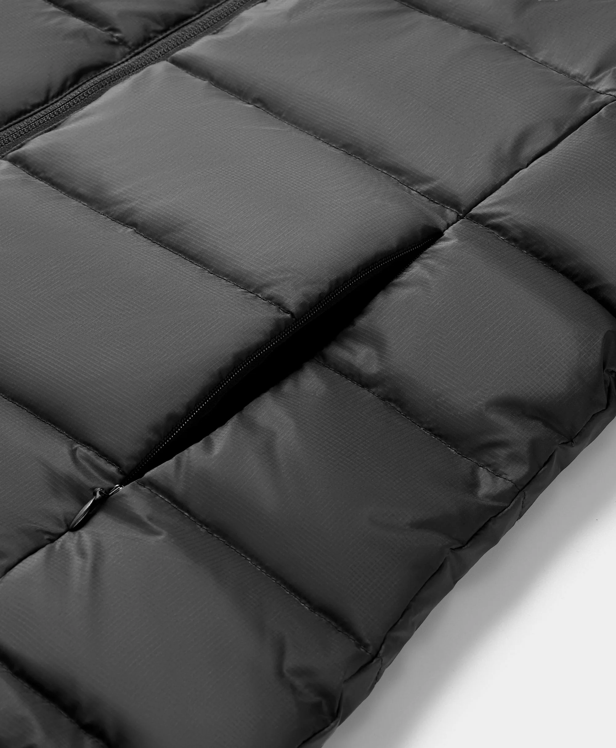 Women's Heated Puffer Jacket - Black/Yellow - XNAUWBI