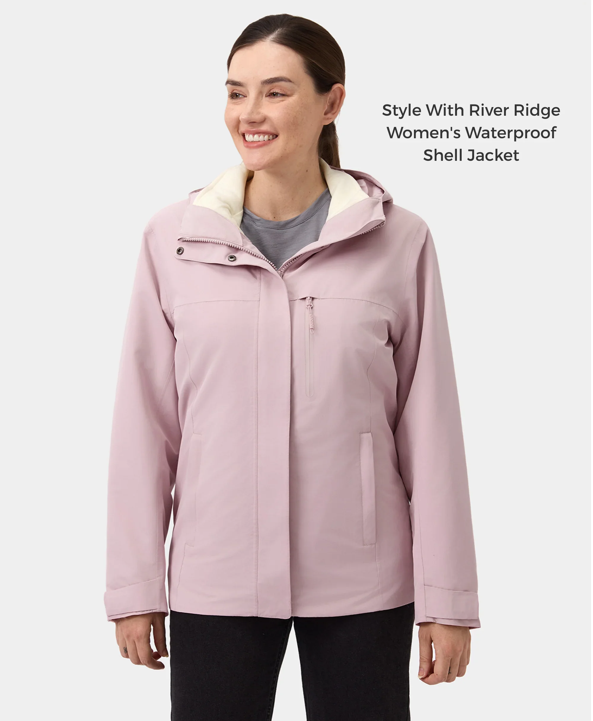 River Ridge Women's Heated Fleece Liner Jacket - XNAUWBI