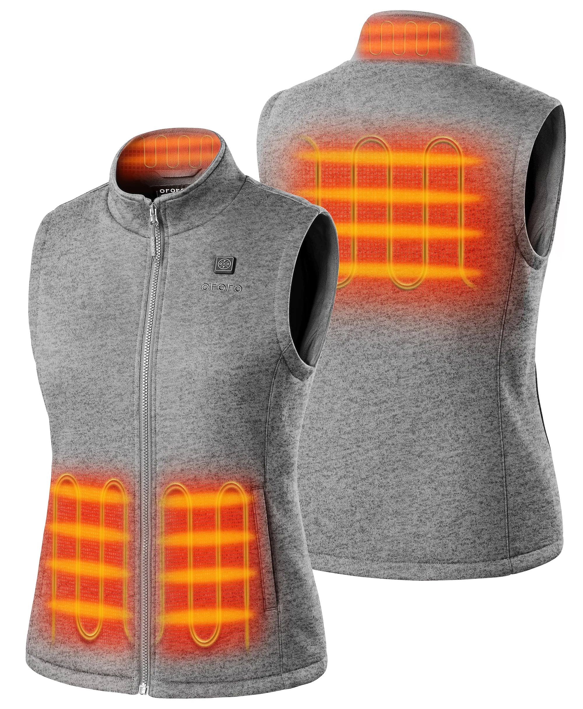 Women's Heated Fleece Vest (2025) - XNAUWBI