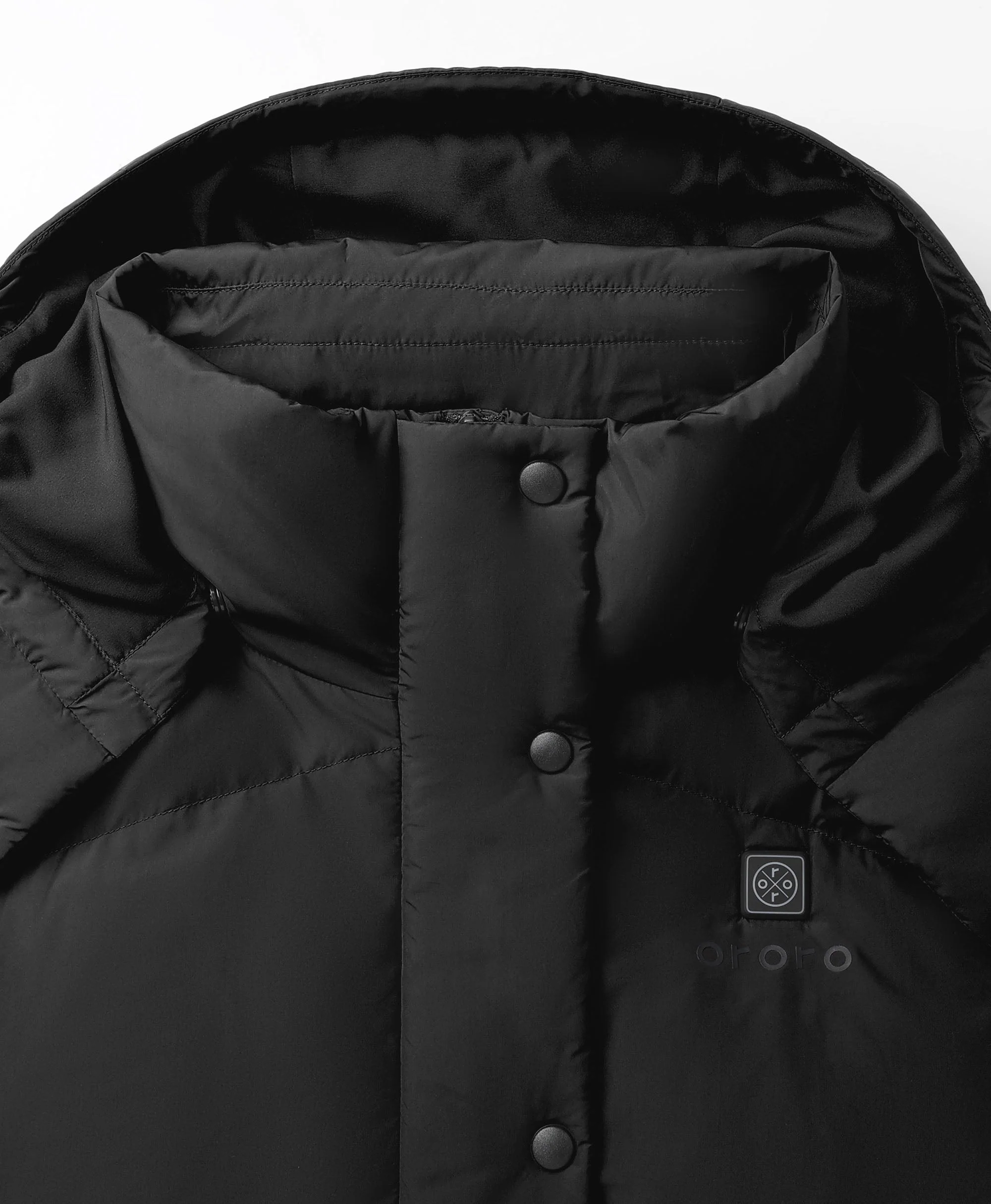 Women's Heated Cropped Puffer Down Vest - XNAUWBI