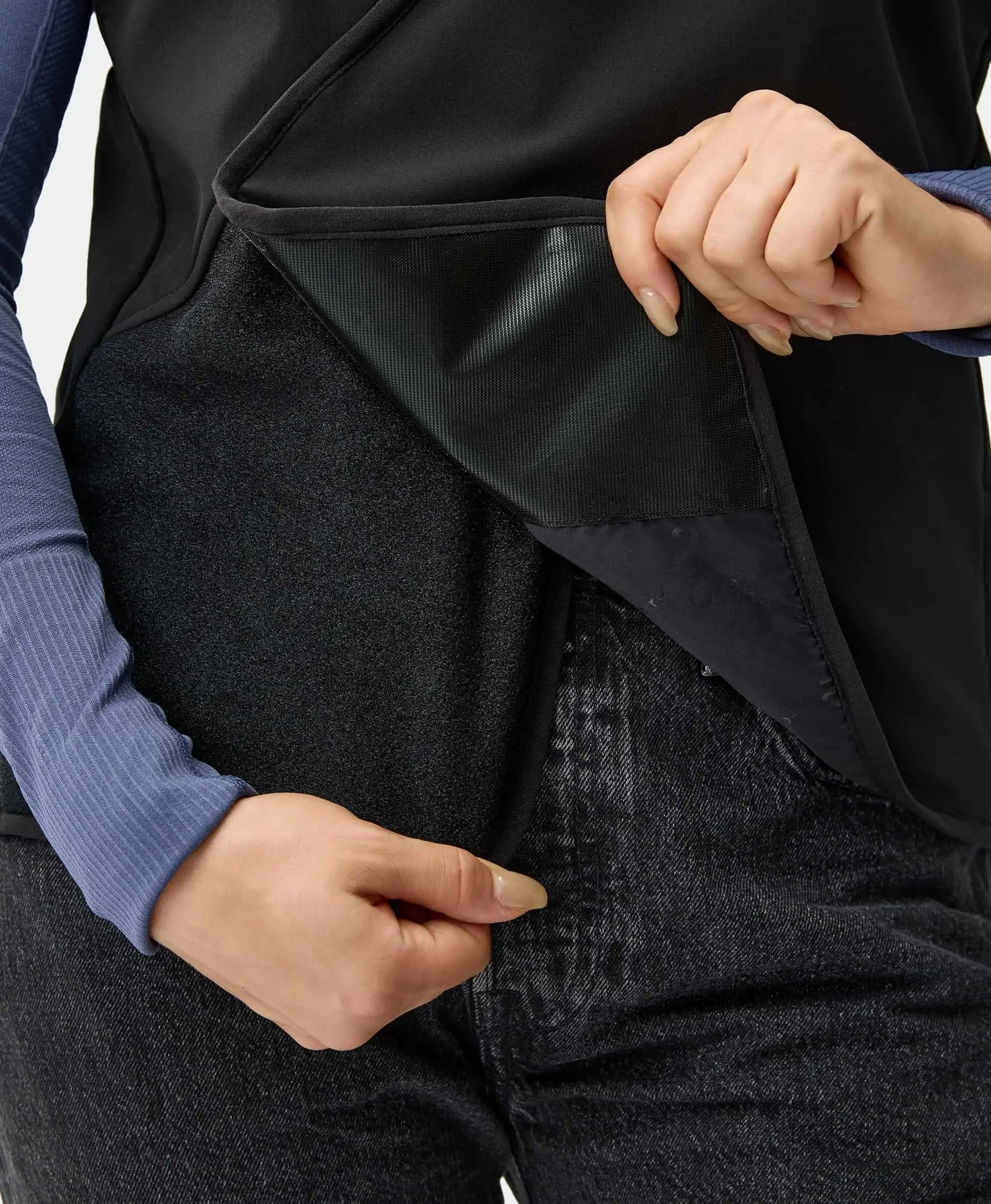 Vanguard Unisex Ultralight Adjustable Heated Liner Vest - XNAUWBI