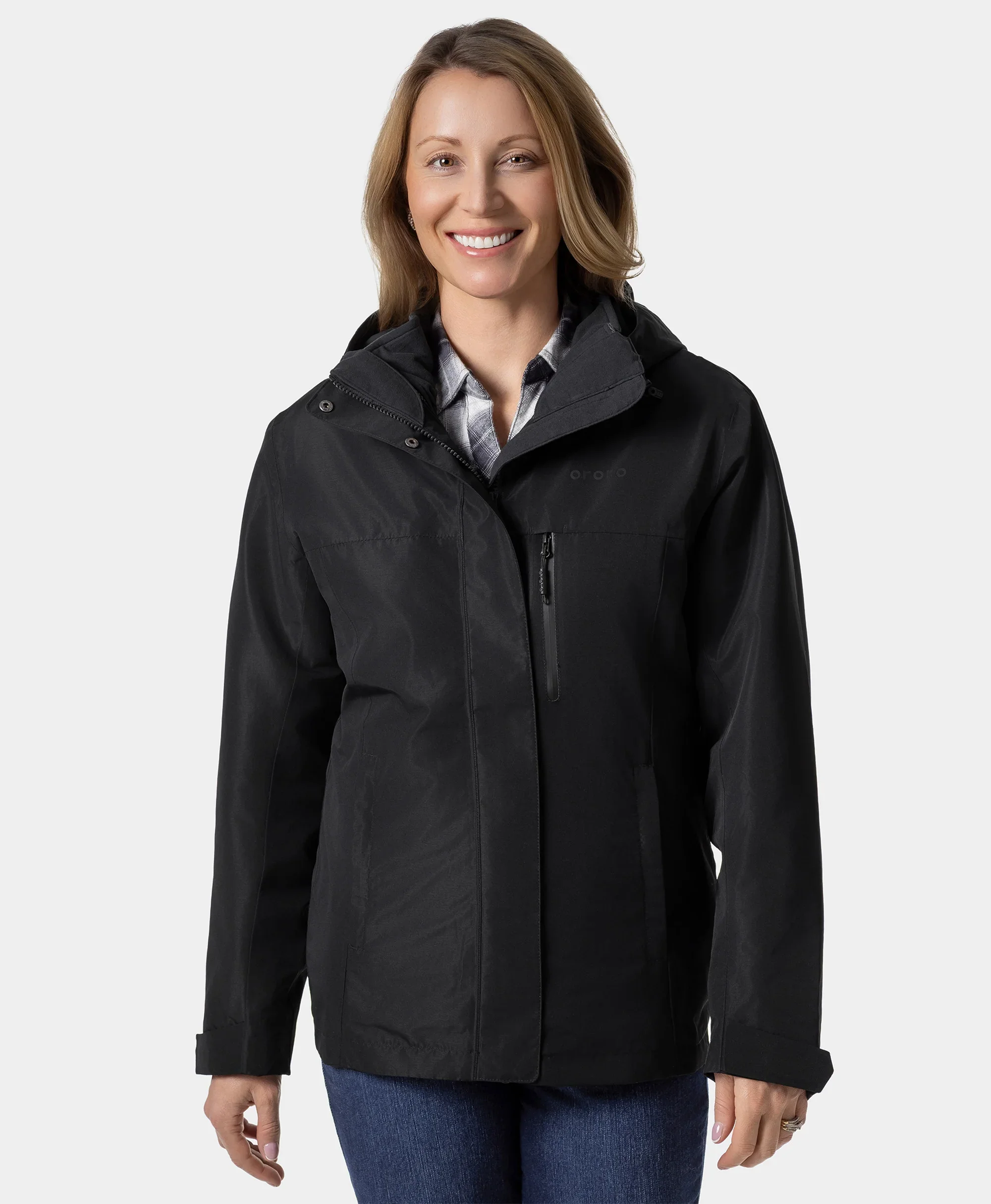 River Ridge Women's Waterproof Shell Jacket - XNAUWBI