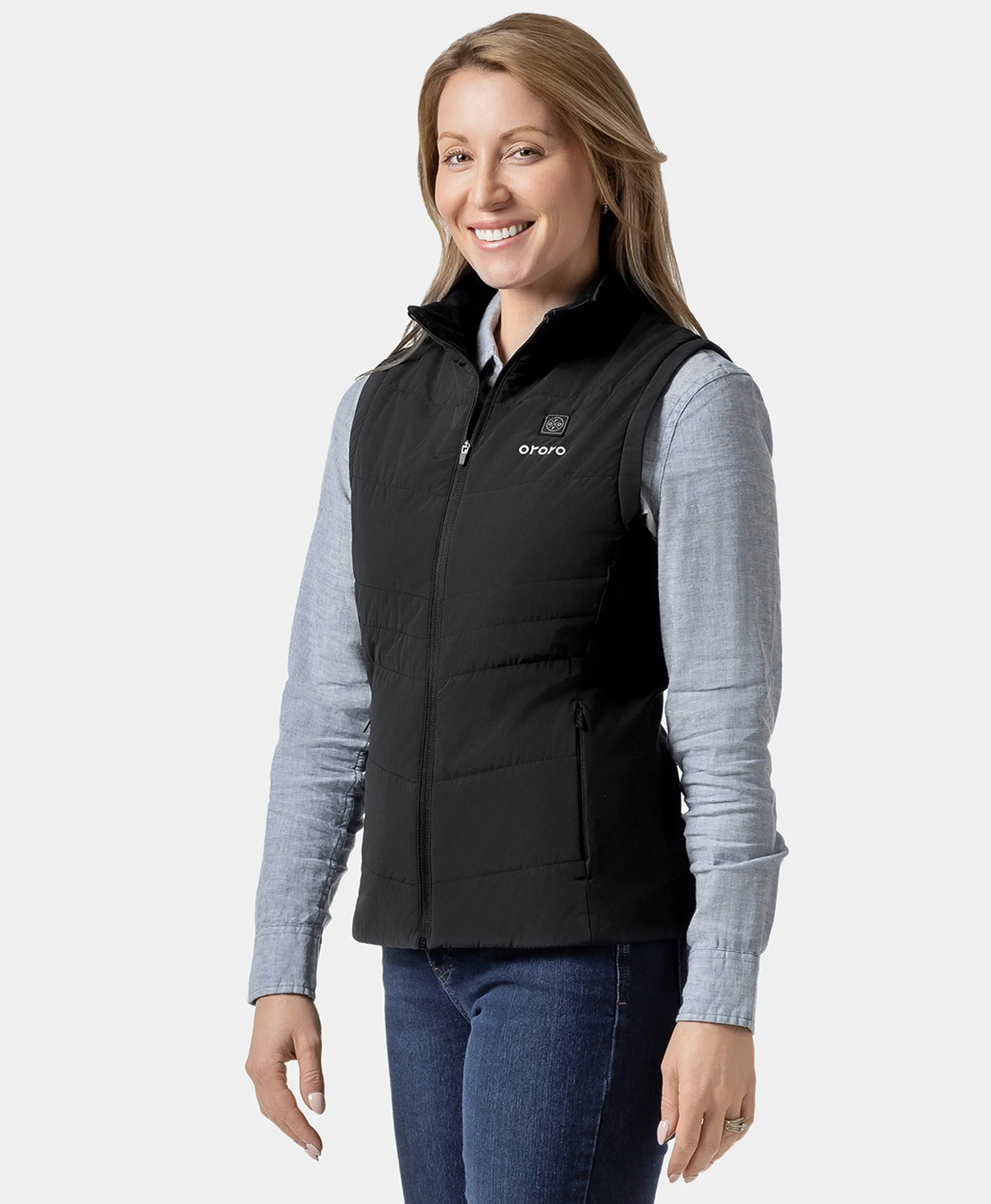 Turnberry Women's Heated Golf Jacket w/ Zip-off Sleeves - XNAUWBI