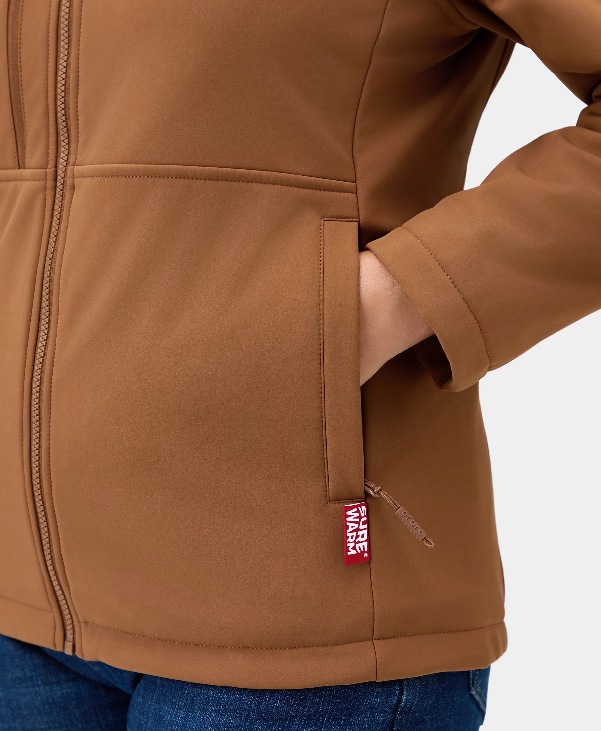 Maverick SureWarm® Women's 6-Zone Dual-Control Heated Softshell Jacket - XNAUWBI