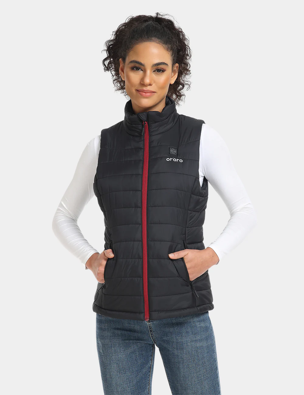 Women's Classic Heated Vest - Black - XNAUWBI