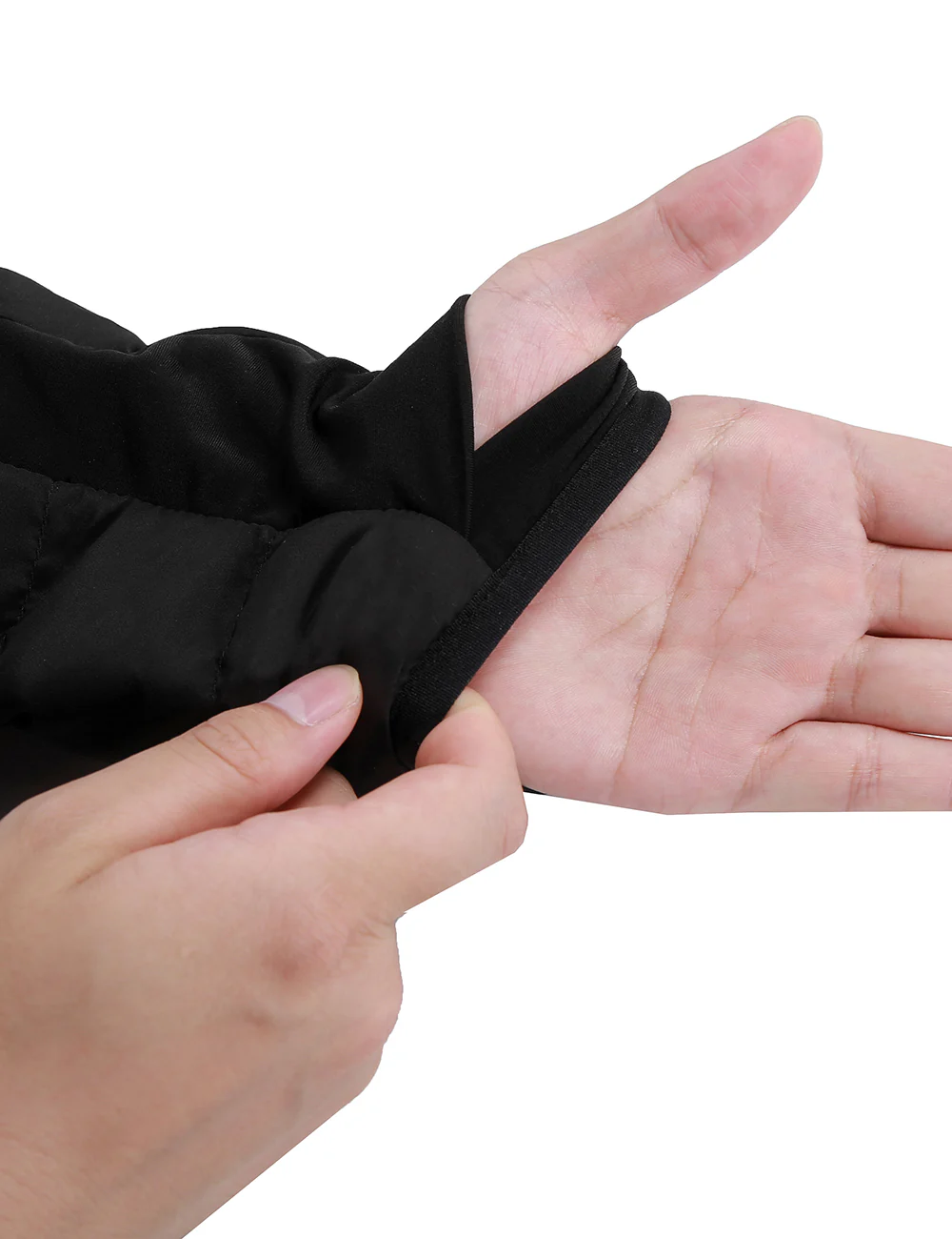 Cloudland Women's Heated Down Jacket - White/Black - XNAUWBI