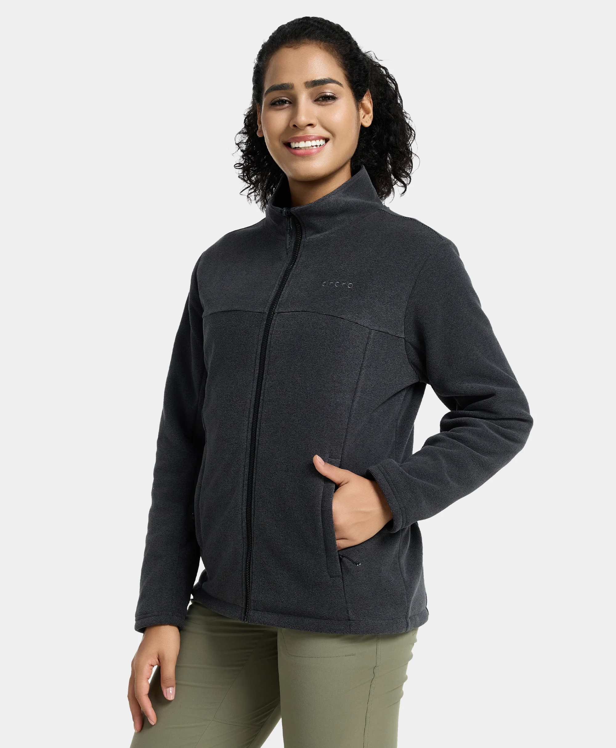 River Ridge Women's Heated Fleece Liner Jacket - XNAUWBI