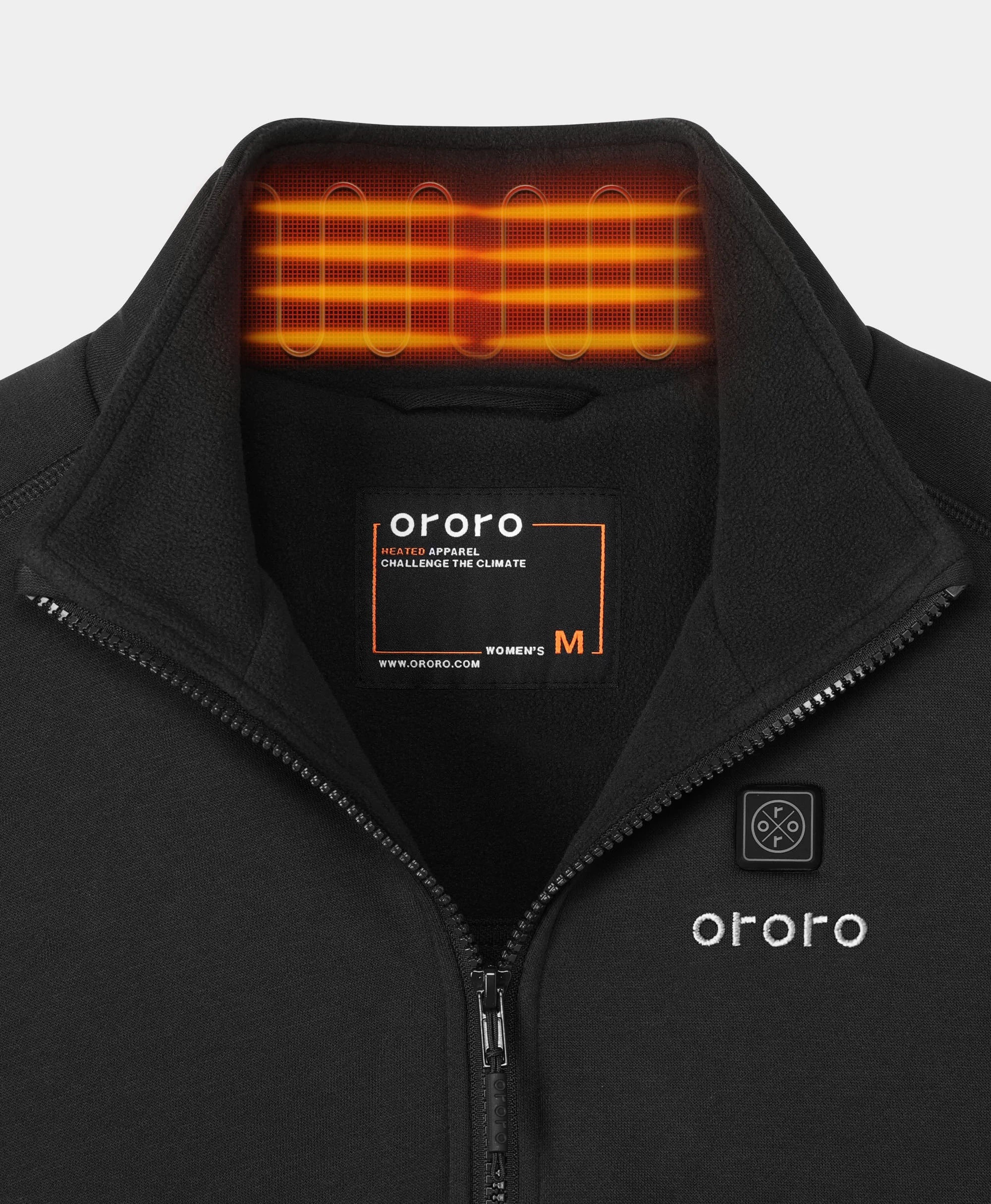 Women's Heated Full-Zip Fleece Jacket (2025) - XNAUWBI