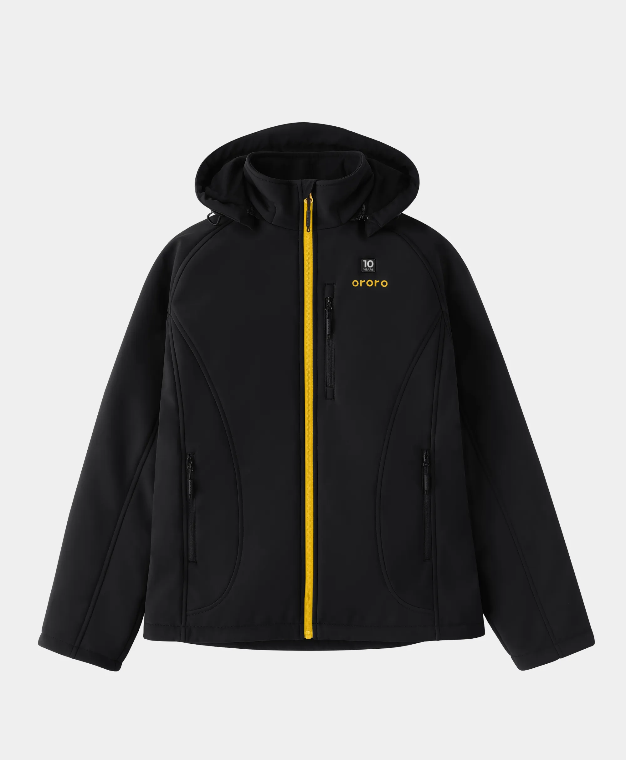 Women's 4-Zone Classic Heated Jacket (10-Year Anniversary Limited Edition) - Black & Gold - XNAUWBI