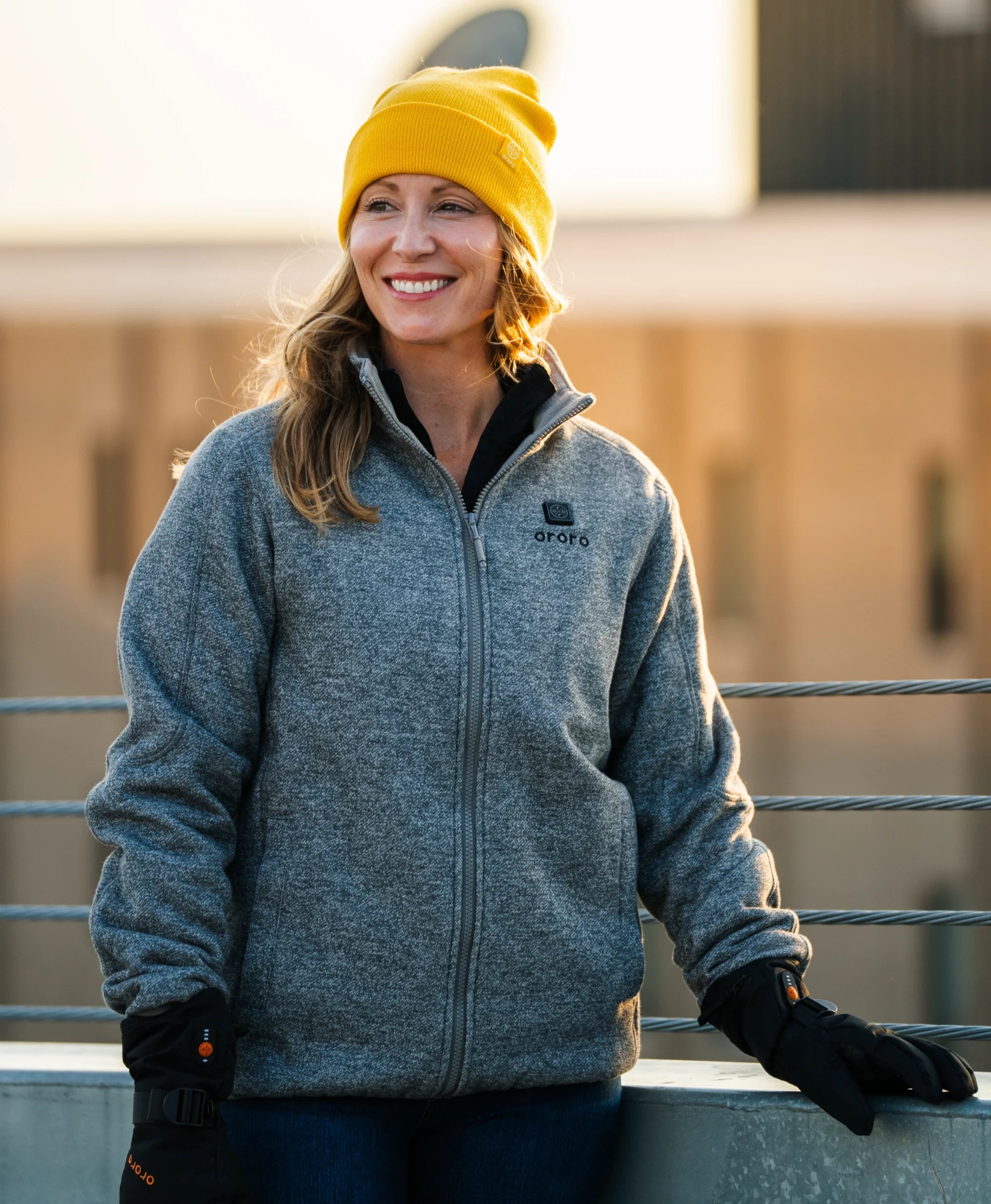 Women's Heated Full-Zip Fleece Jacket (2025) - XNAUWBI