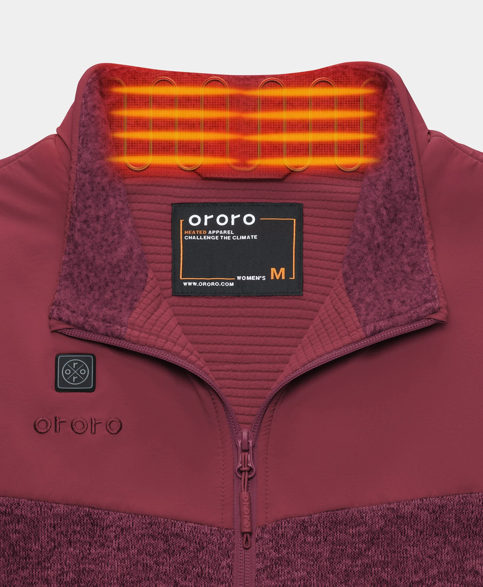 Augusta Women's Heated Sweater Fleece Vest - XNAUWBI