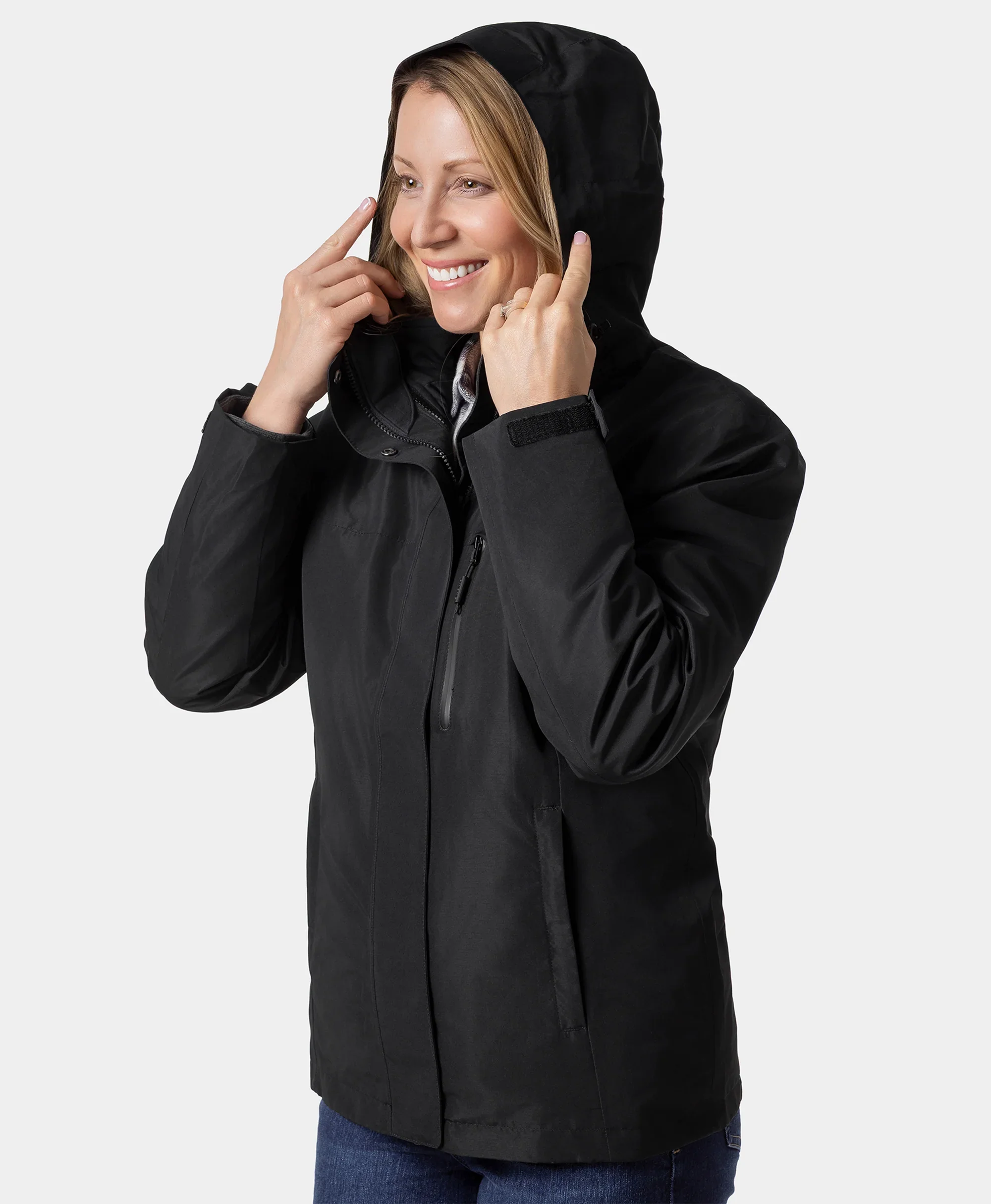 River Ridge Women's Waterproof Shell Jacket - XNAUWBI