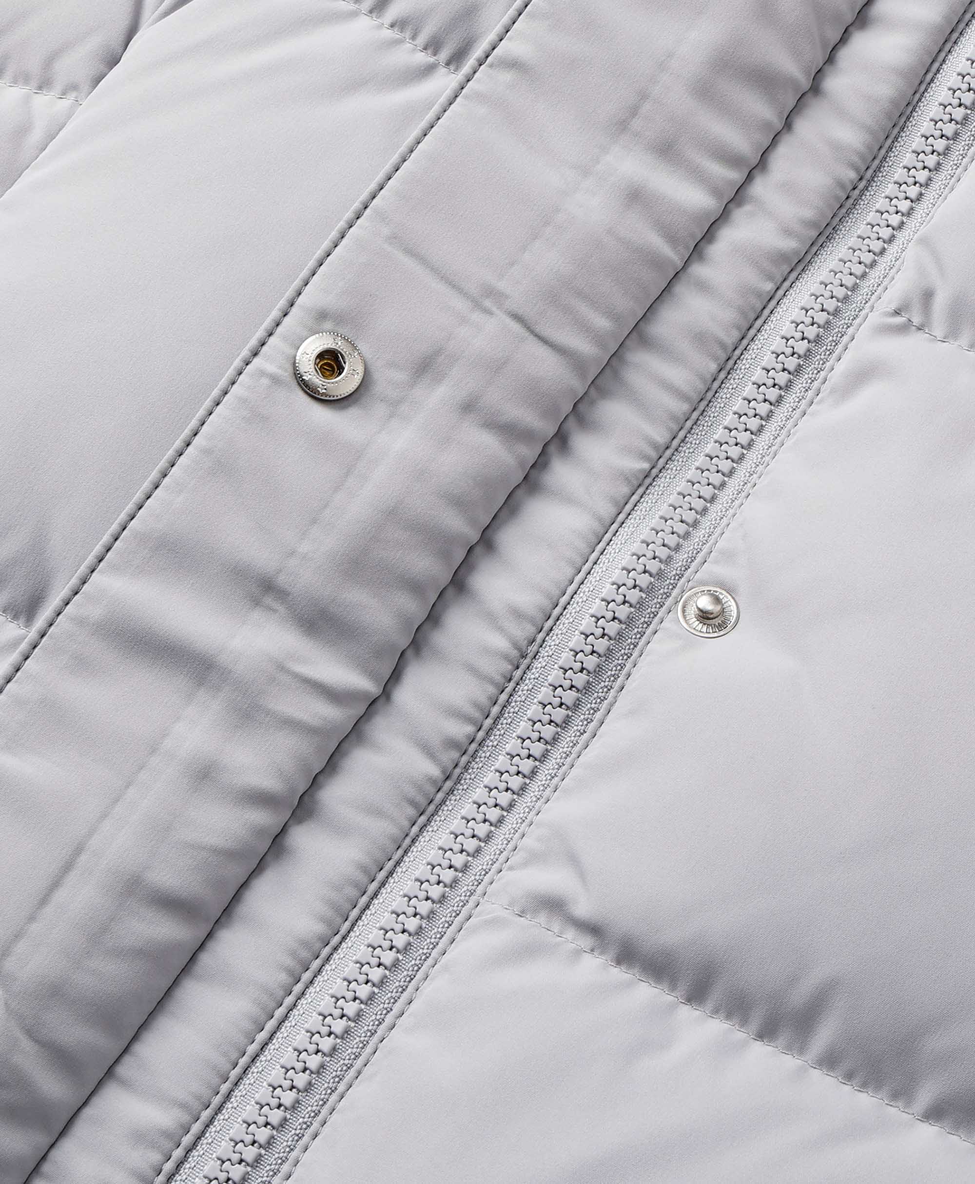 Women's Heated Down Vest - Black/Gray - XNAUWBI