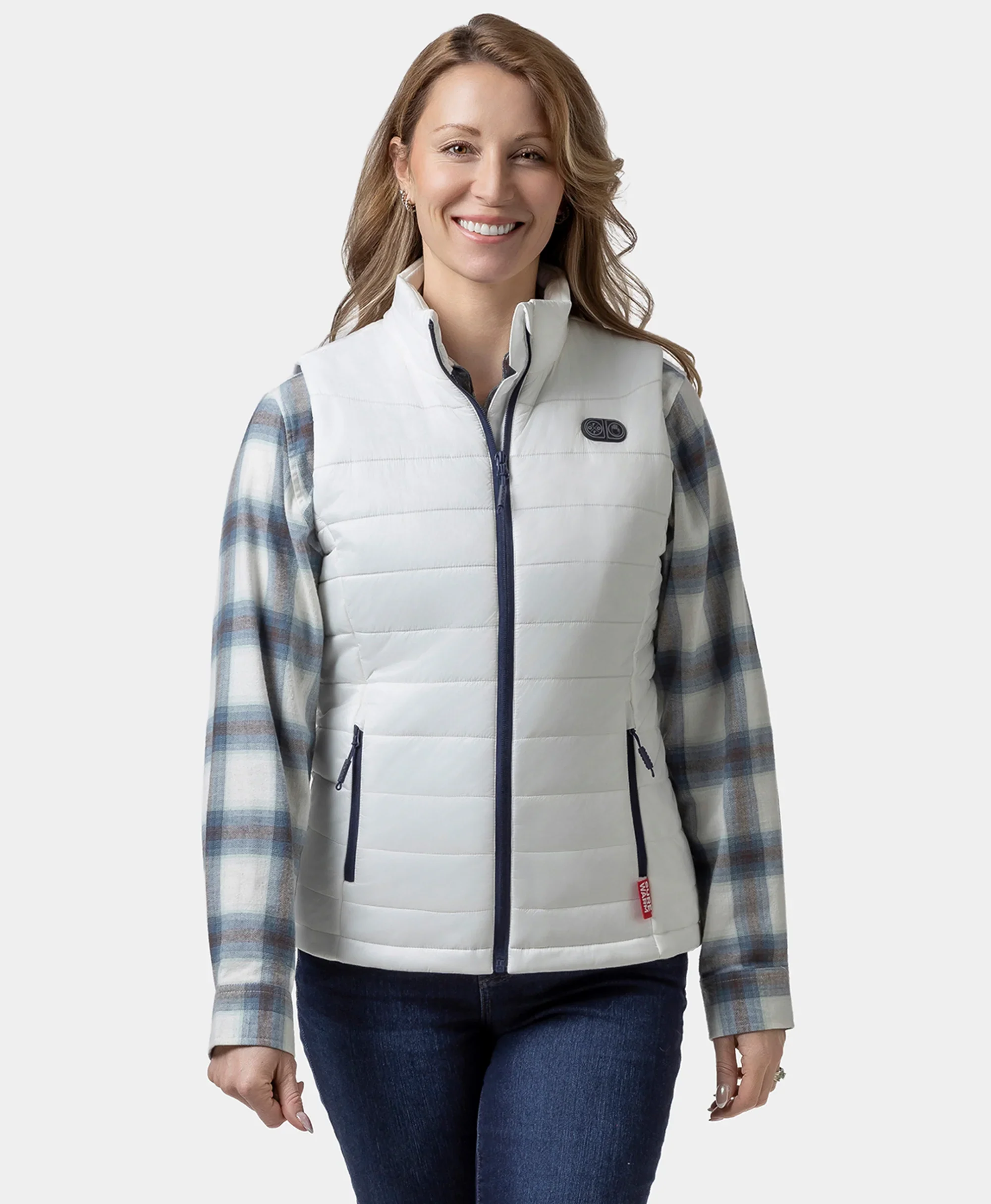 SureWarm® Women's 7-Zone Dual-Control Classic Pro Heated Vest - XNAUWBI