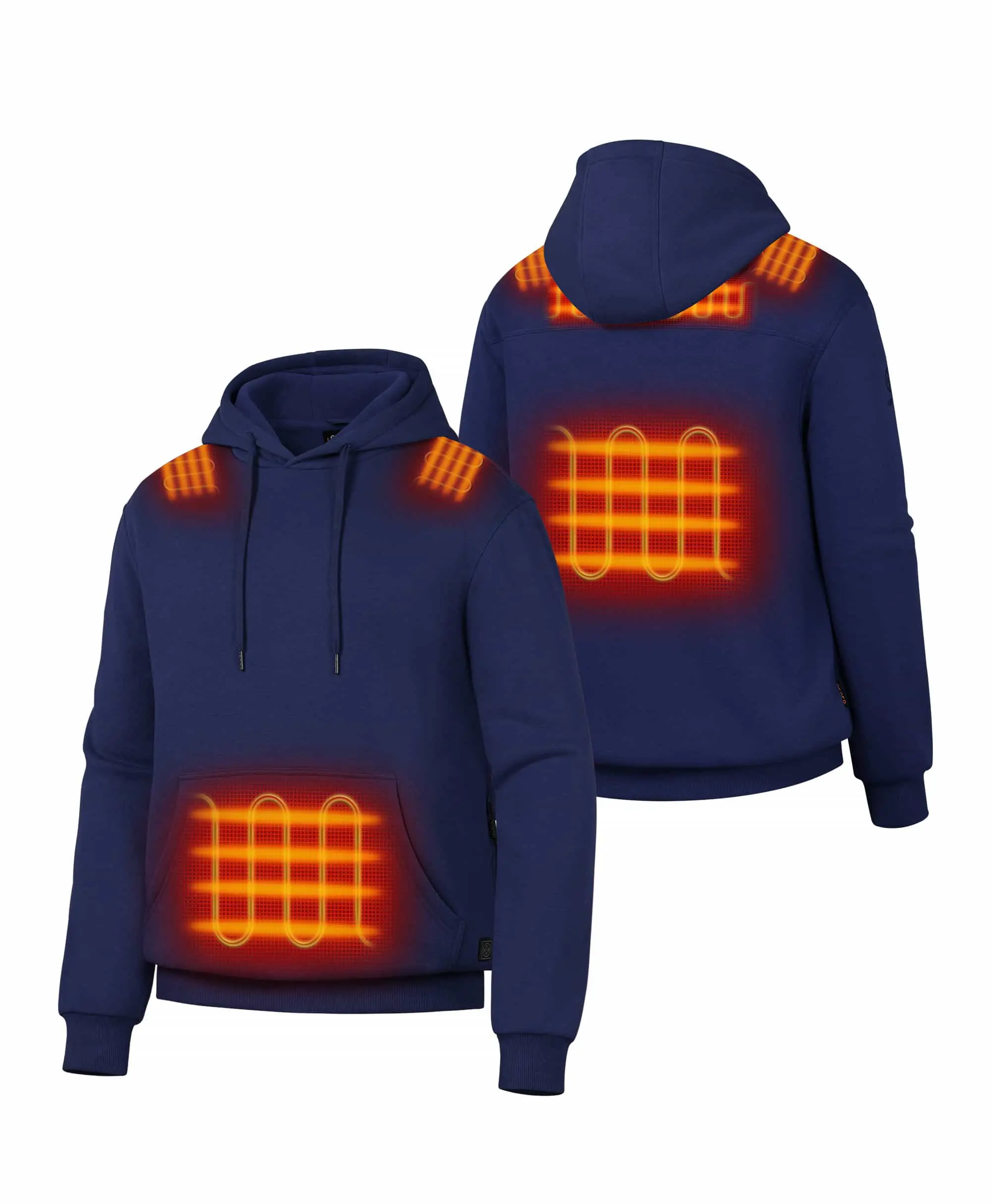 Preston Unisex 5-Zone Pullover Heated Hoodie - XNAUWBI