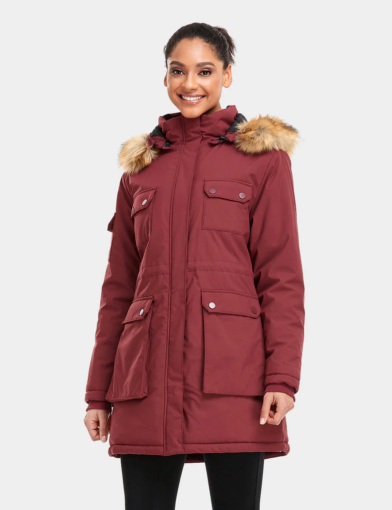 Women's Heated Thermolite® Parka (4 Heating Zones) - XNAUWBI