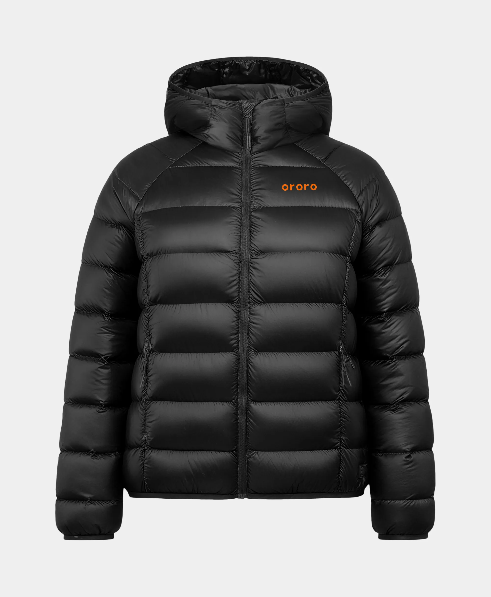 Aero Women's 4-Zone Packable Heated Down Jacket - XNAUWBI