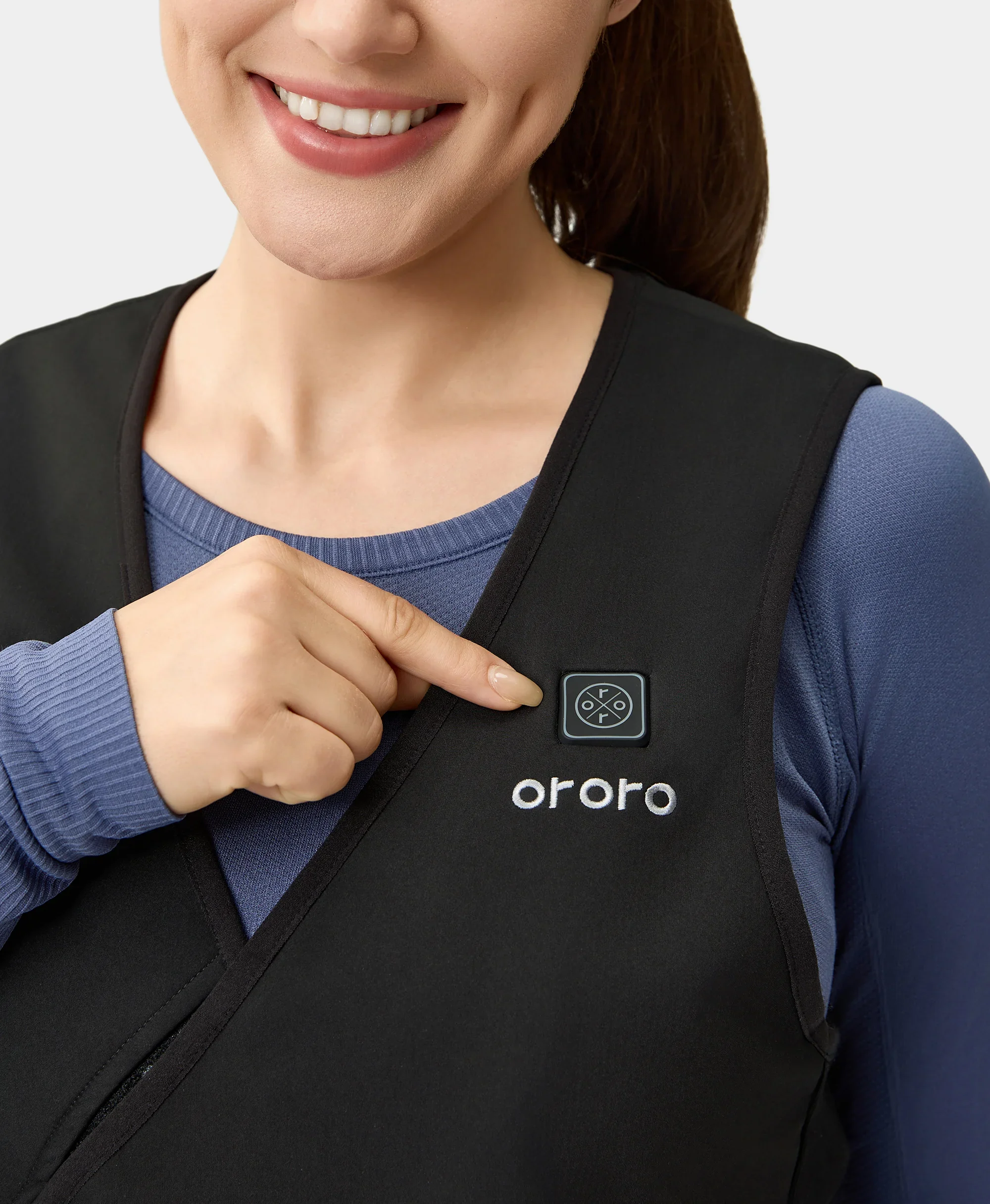 Vanguard Unisex Ultralight Adjustable Heated Liner Vest - XNAUWBI