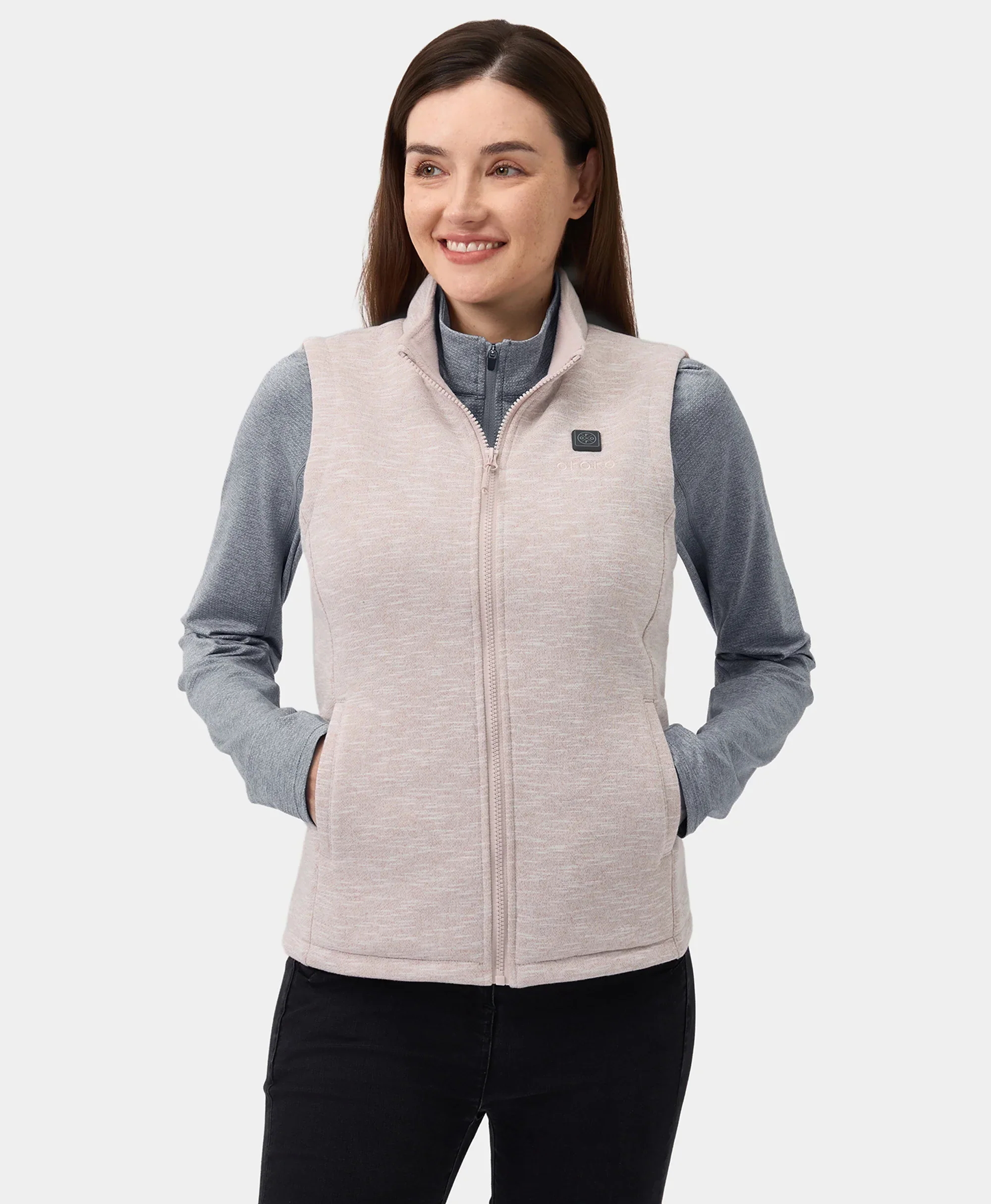 Women's Heated Fleece Vest (2025) - XNAUWBI