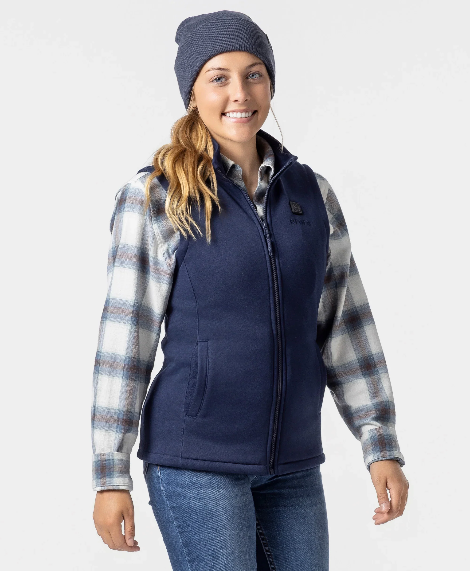 Women's Heated Fleece Vest (2025) - XNAUWBI