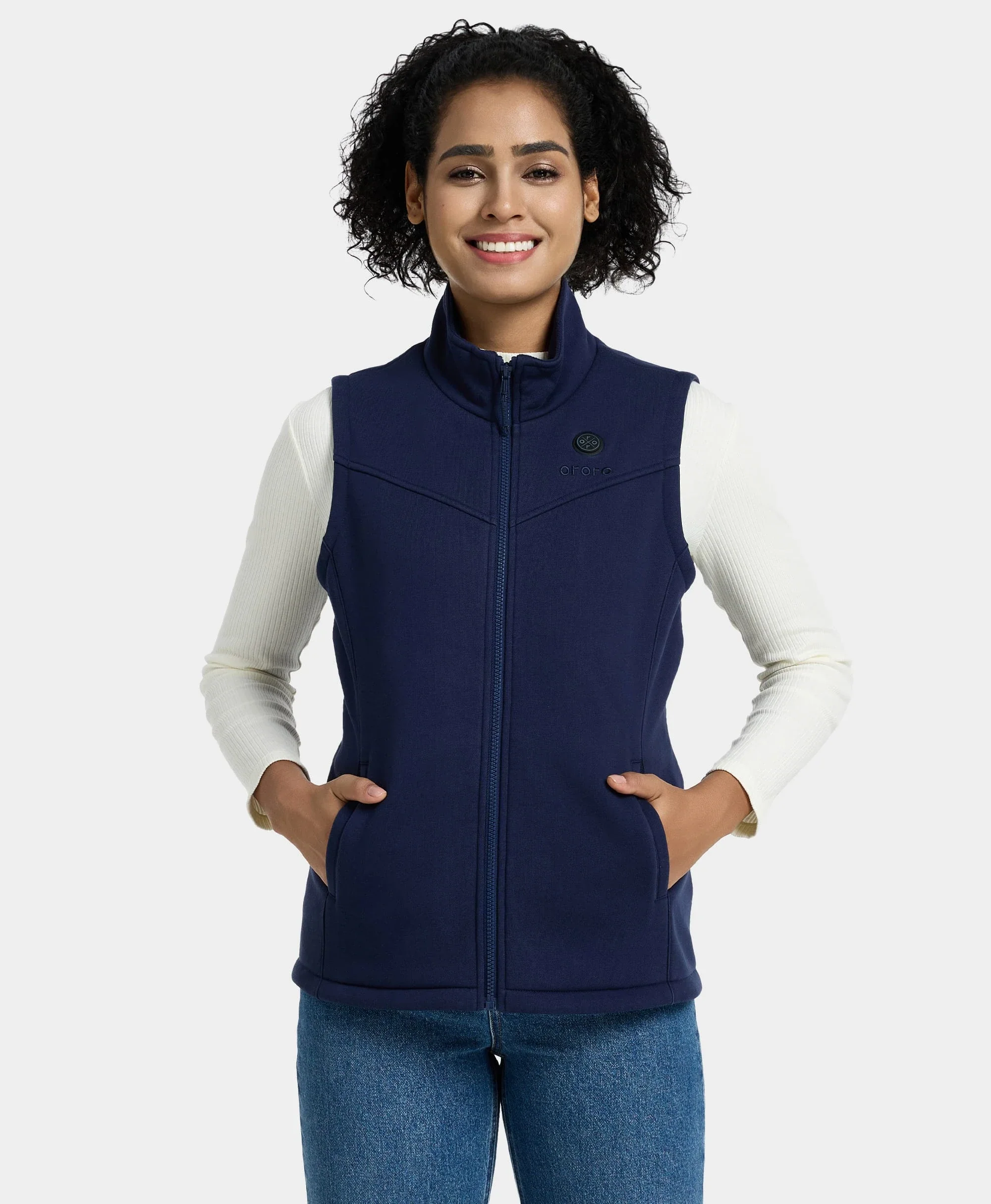 Women's Heated Fleece Vest - New Colors - XNAUWBI