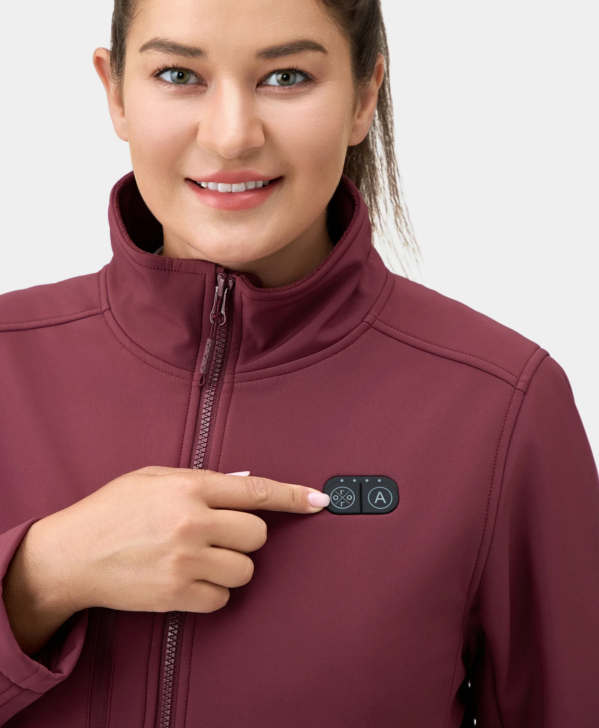 Maverick SureWarm® Women's 6-Zone Dual-Control Heated Softshell Jacket - XNAUWBI