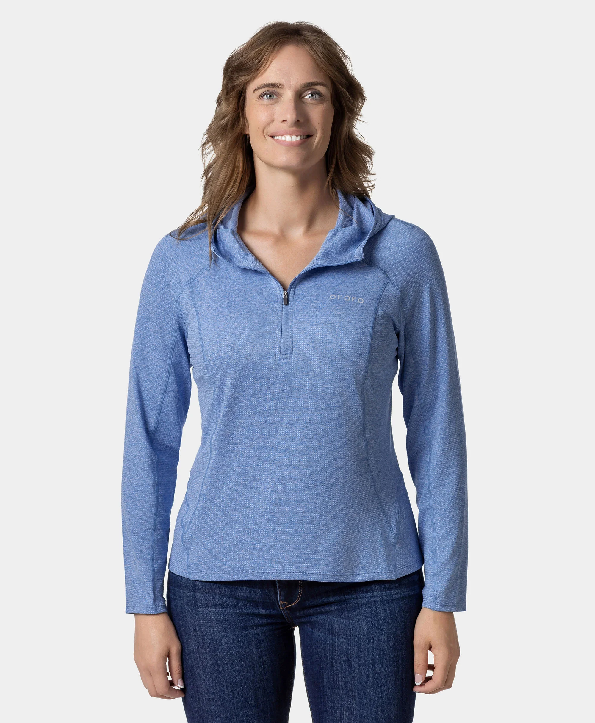 Women's TechTrail ¼-Zip Hoodie - XNAUWBI