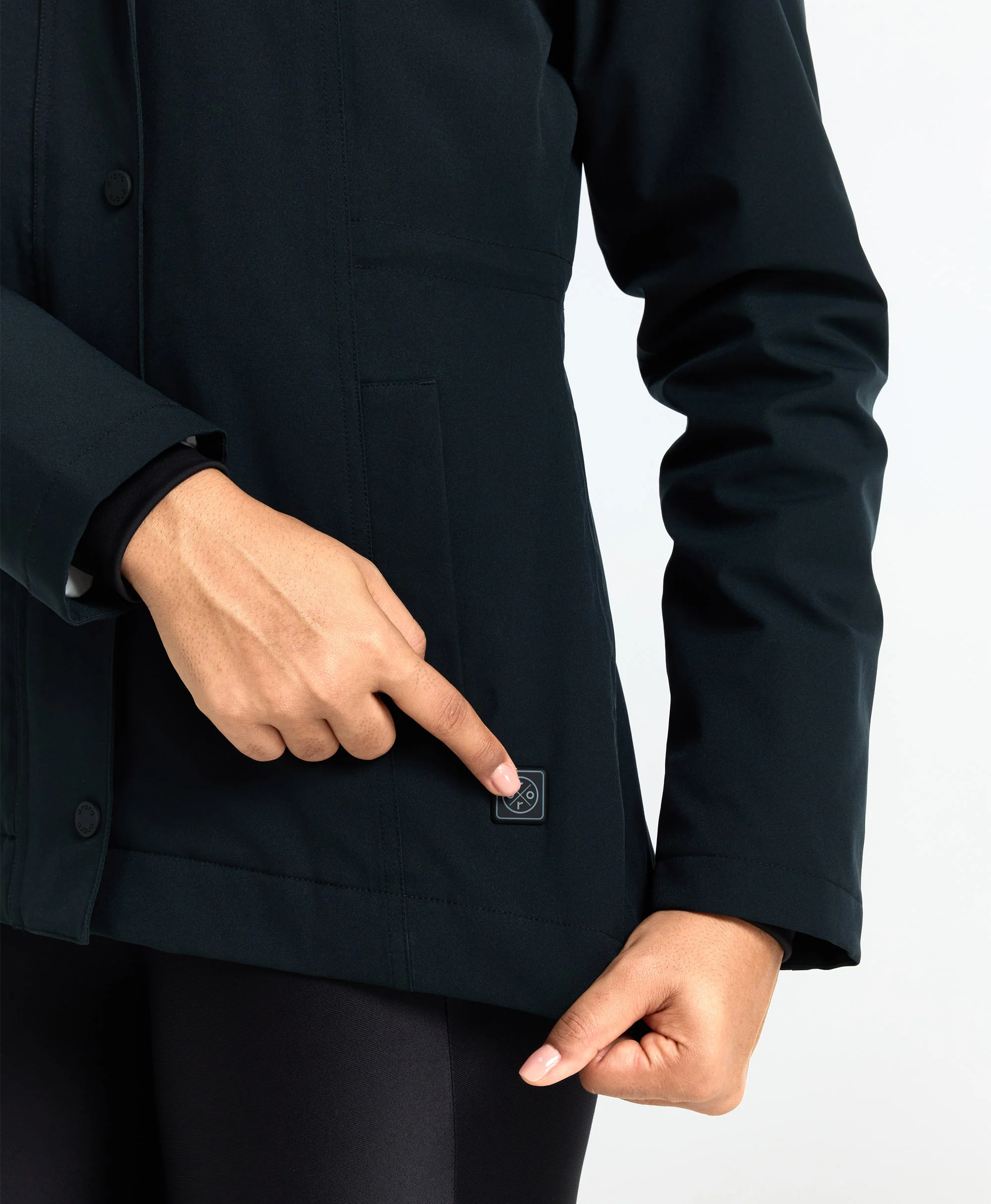 Chantilly Women's Waterproof Heated Sports Jacket - XNAUWBI