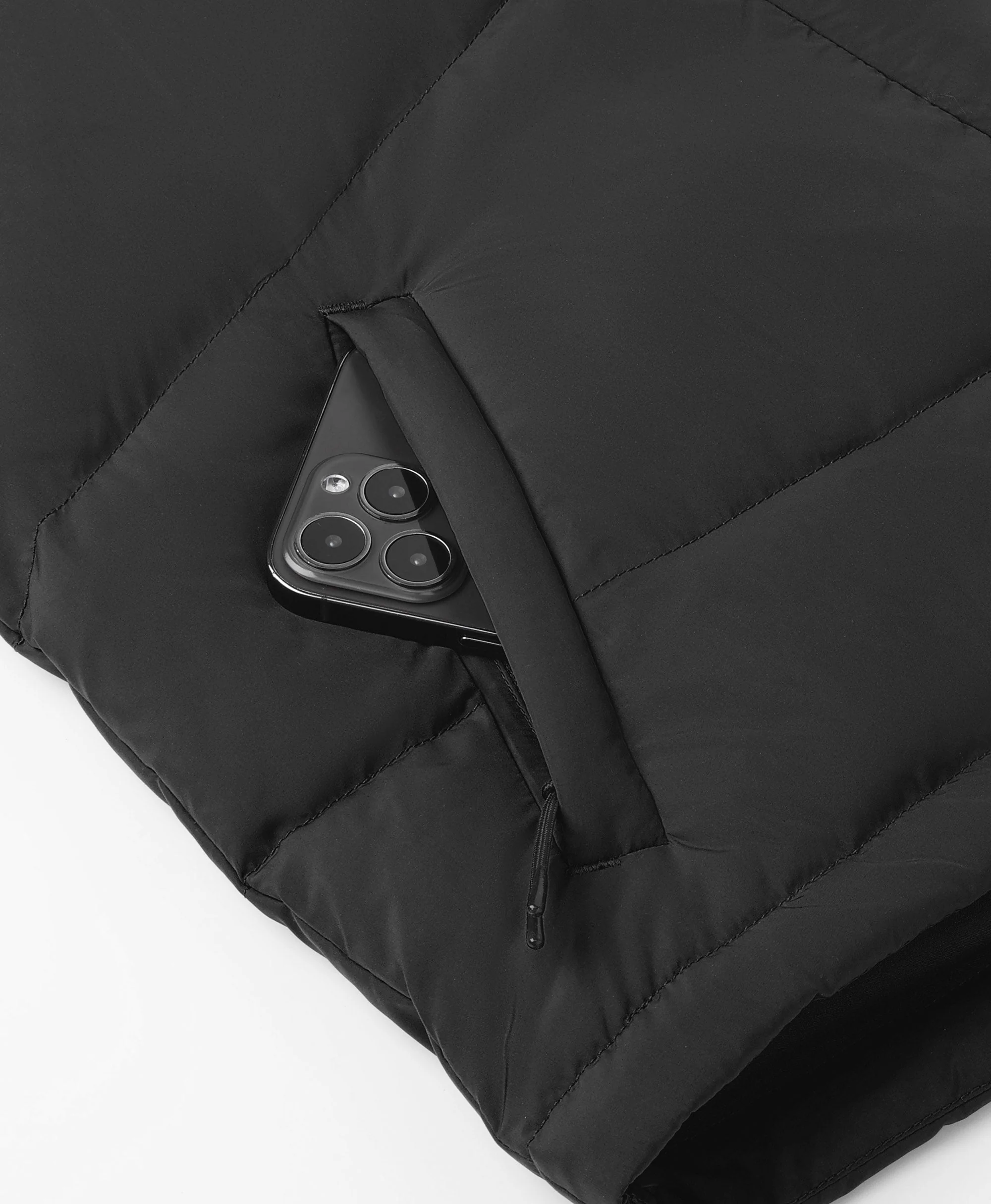 Women's Heated Cropped Puffer Down Vest - XNAUWBI