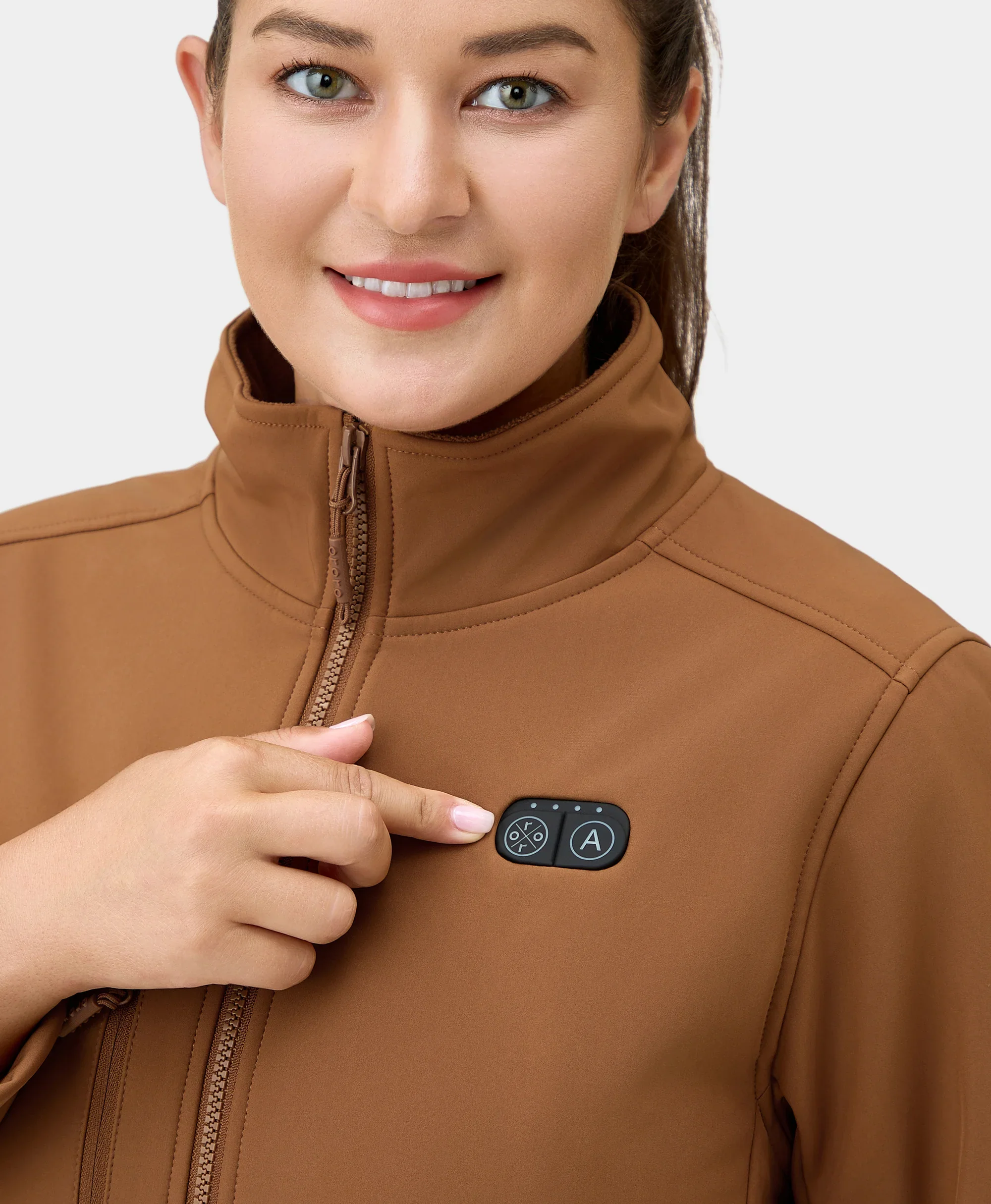 Maverick SureWarm® Women's 6-Zone Dual-Control Heated Softshell Jacket - XNAUWBI