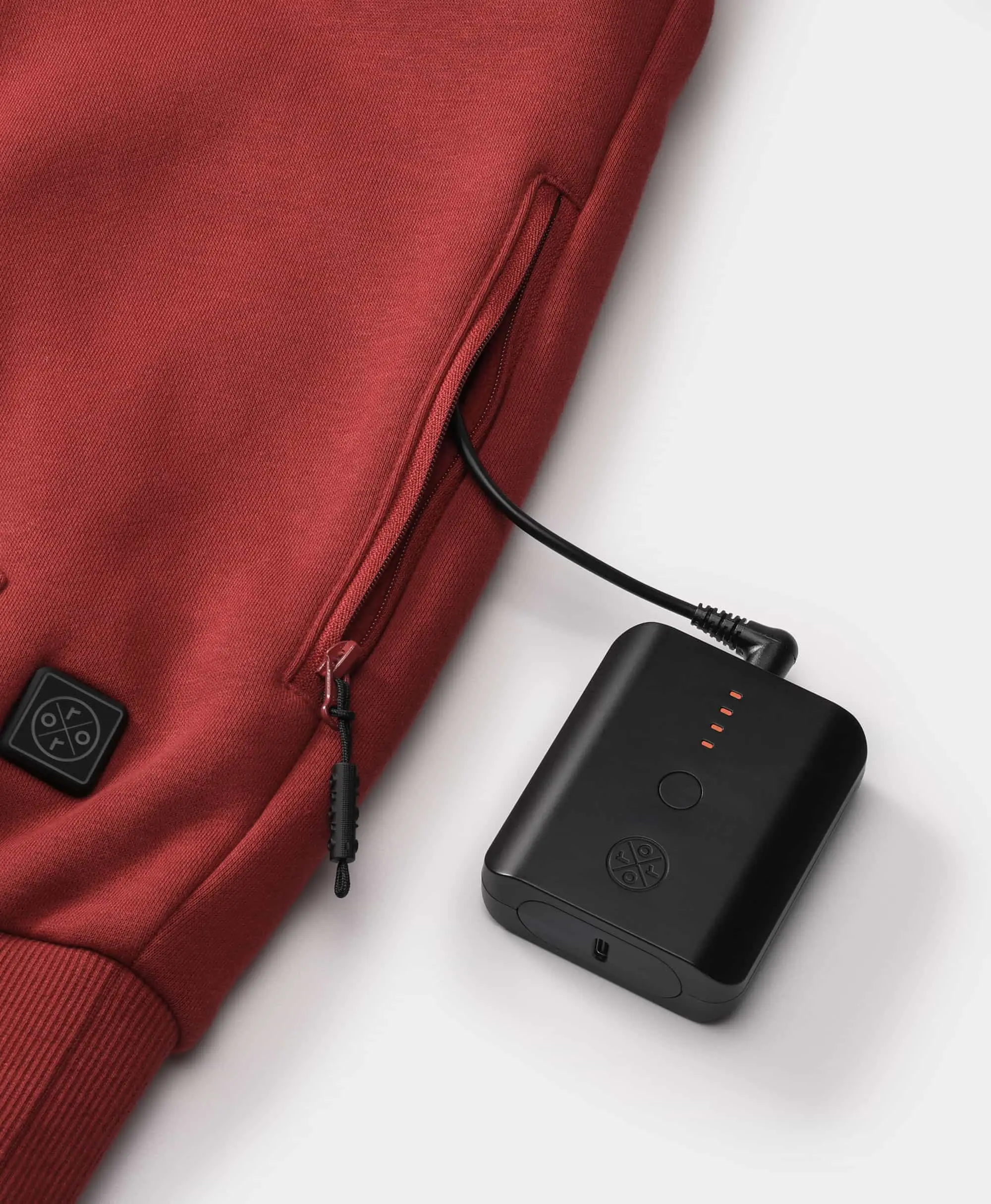 Preston Unisex 5-Zone Pullover Heated Hoodie - XNAUWBI