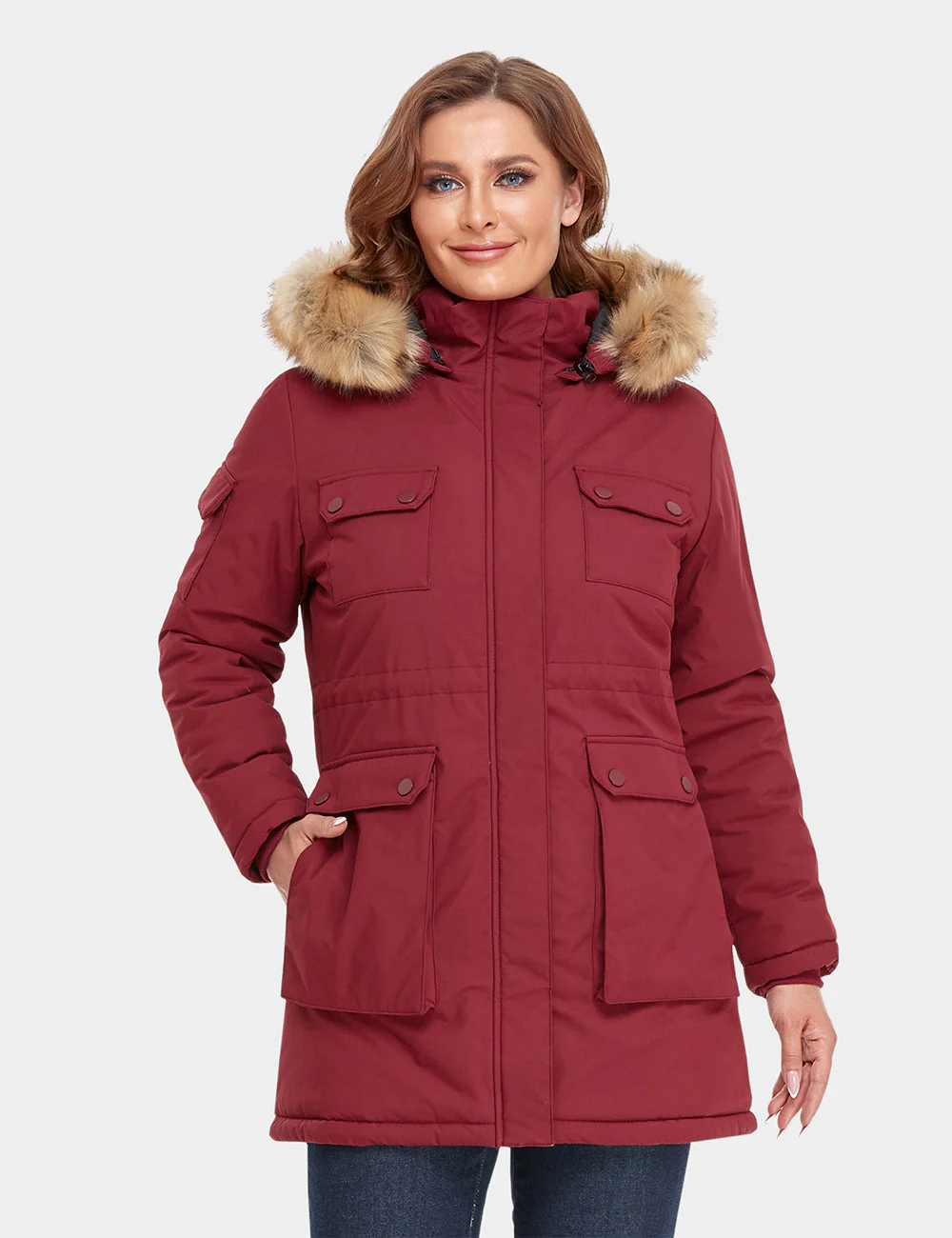 Women's Heated Thermolite® Parka (4 Heating Zones) - XNAUWBI