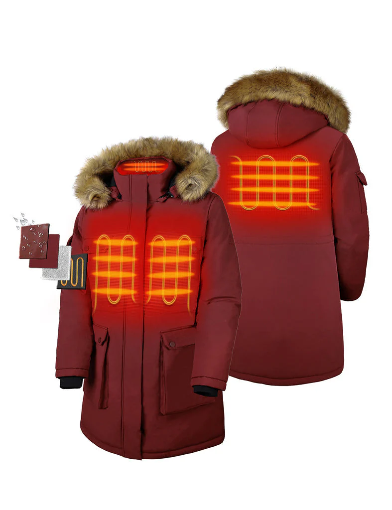 Women's Heated Thermolite® Parka (4 Heating Zones) - XNAUWBI