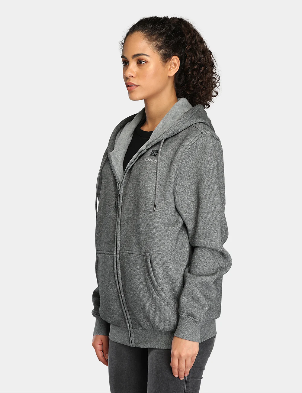 Unisex Heated Fleece Hoodie - XNAUWBI