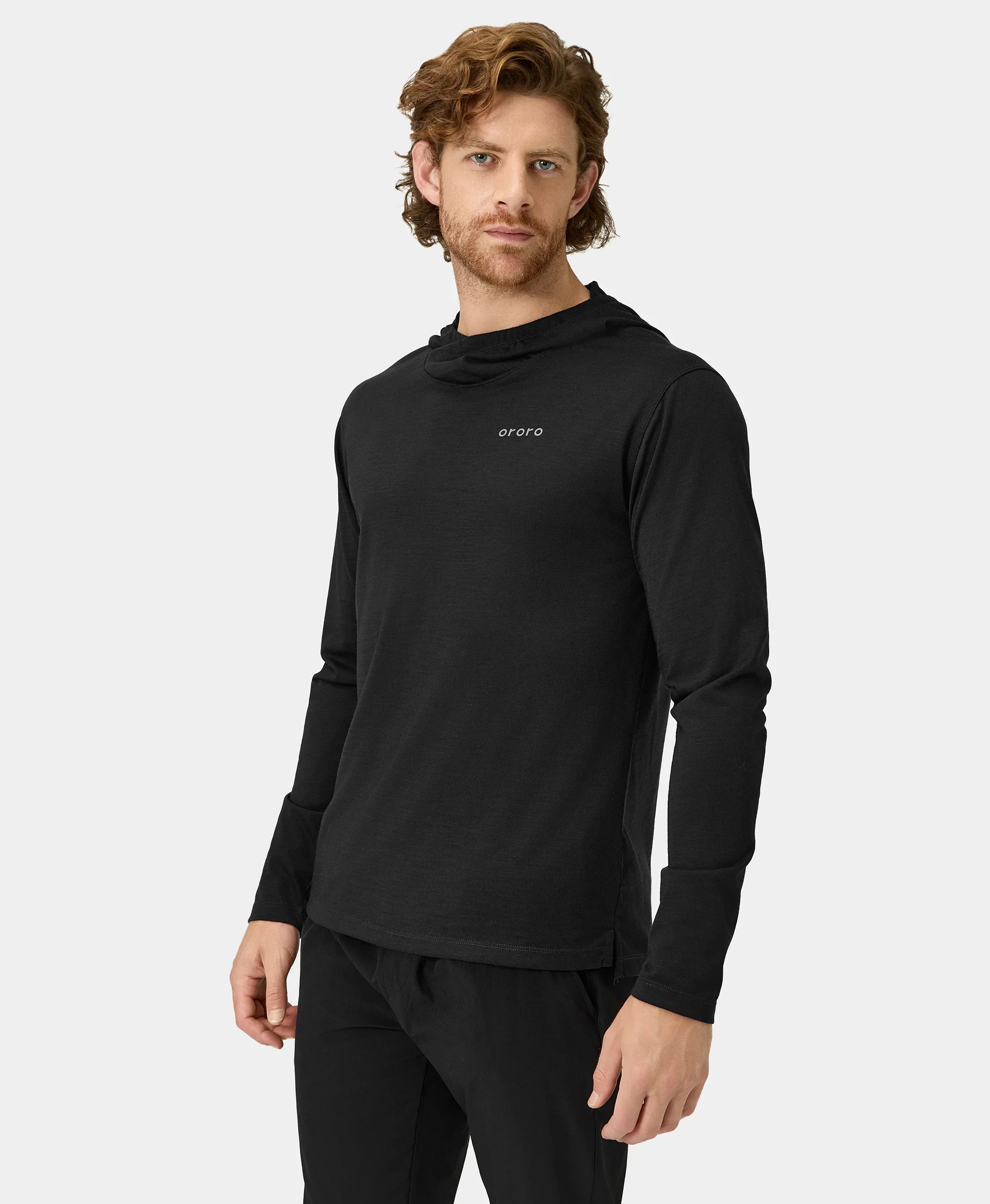 Aoraki Unisex Merino Wool Blend Baselayer - Black - XNAUWBI