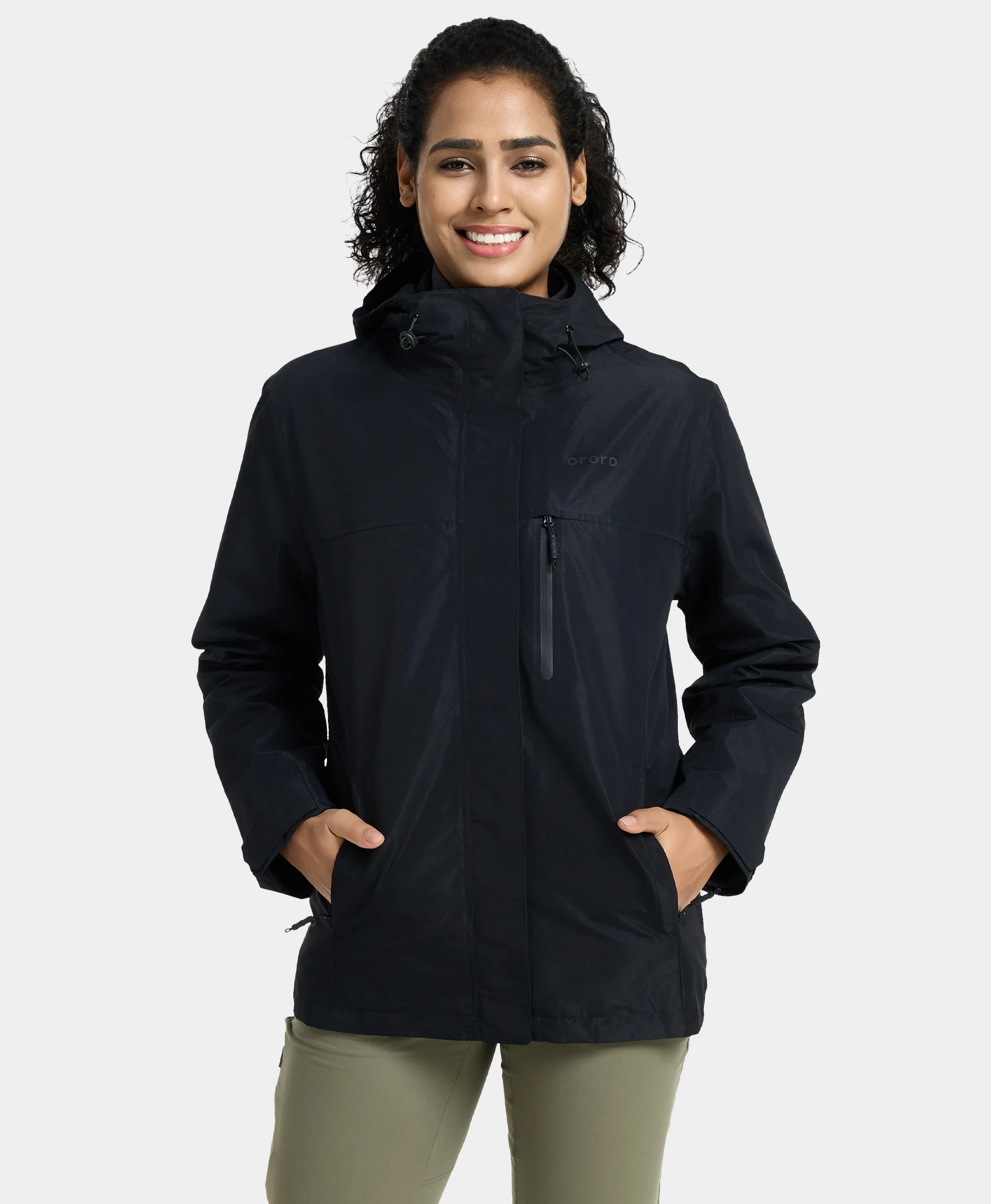 River Ridge Women's Waterproof Shell Jacket - XNAUWBI